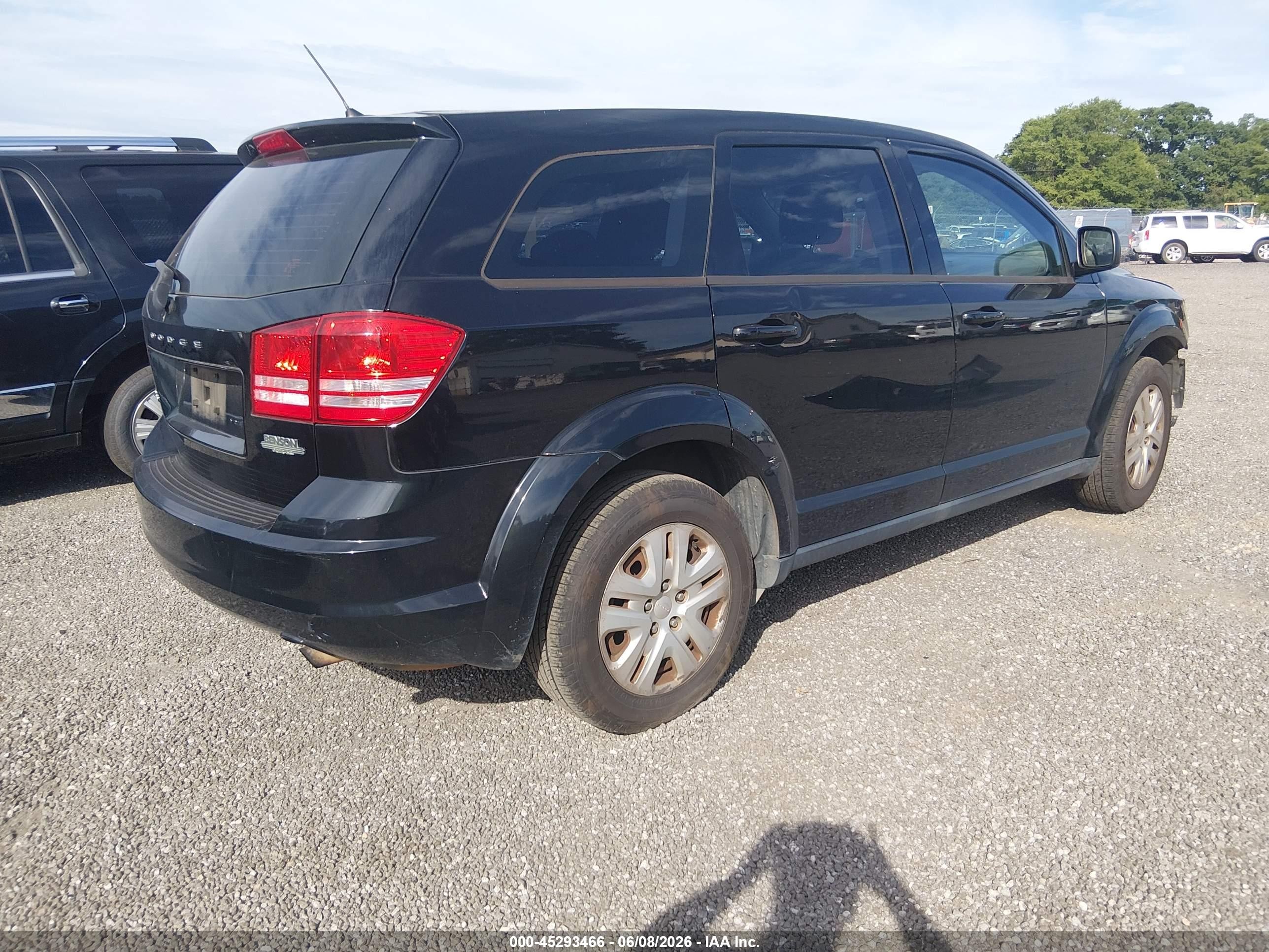 2014 Dodge Journey American Value Pkg Черный vin: 3C4PDCAB2ET117268