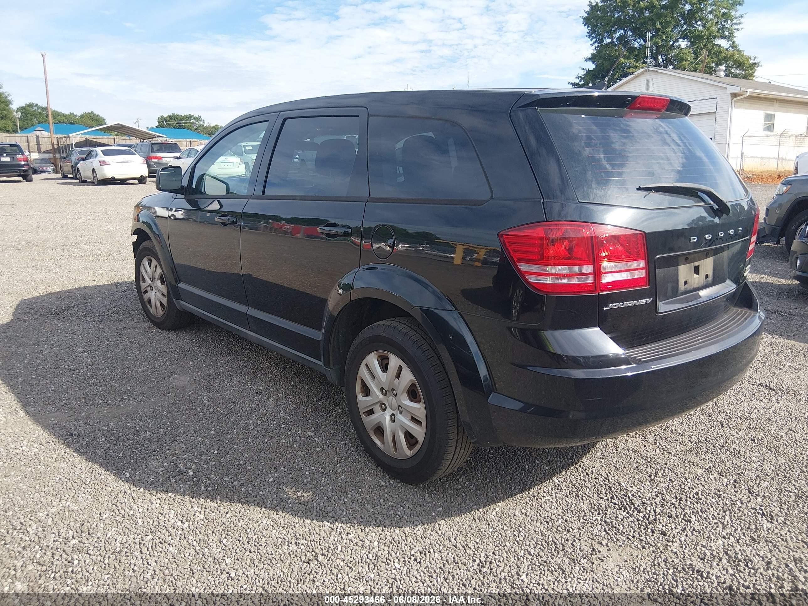 2014 Dodge Journey American Value Pkg Черный vin: 3C4PDCAB2ET117268