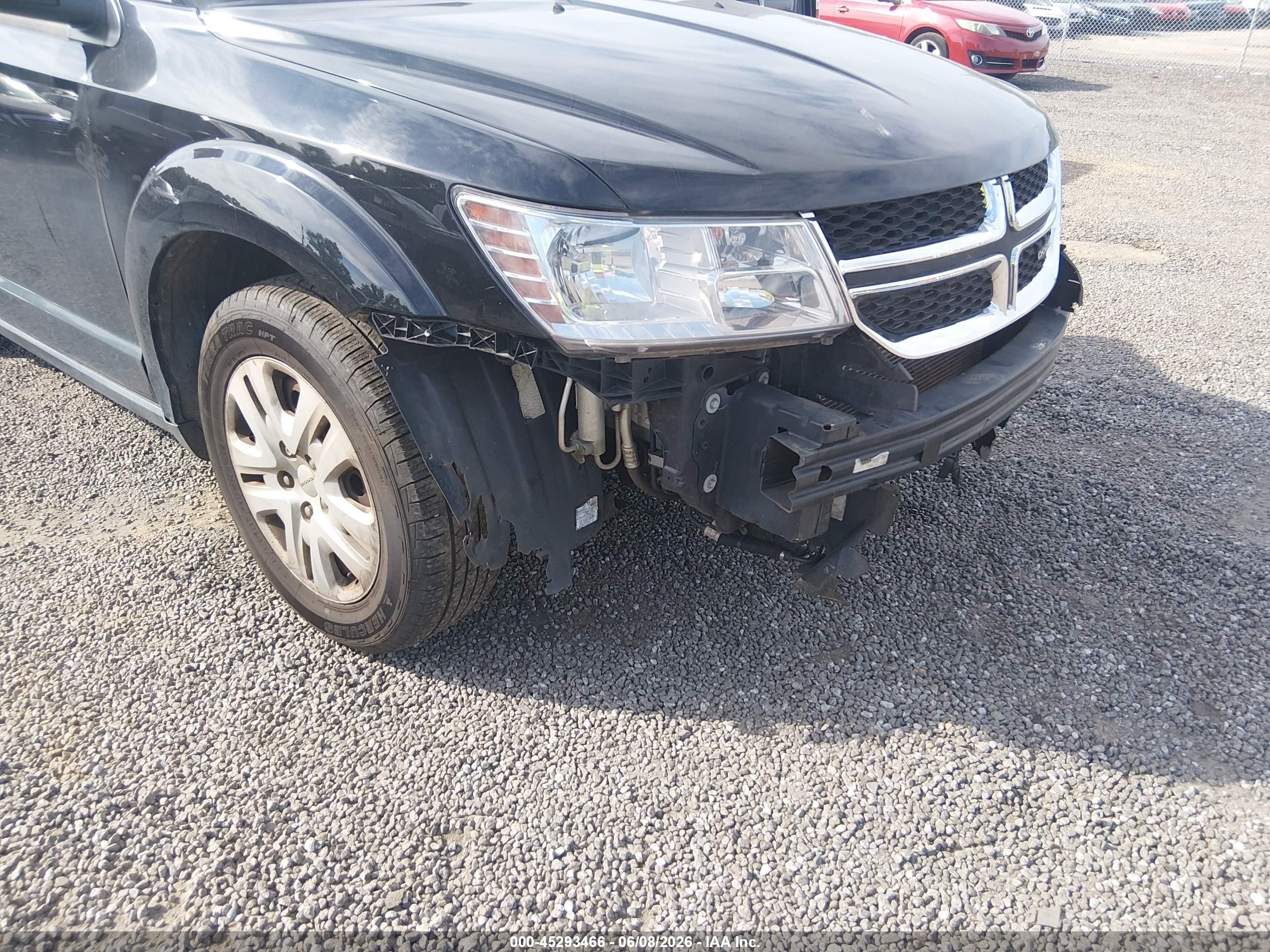 2014 Dodge Journey American Value Pkg Черный vin: 3C4PDCAB2ET117268
