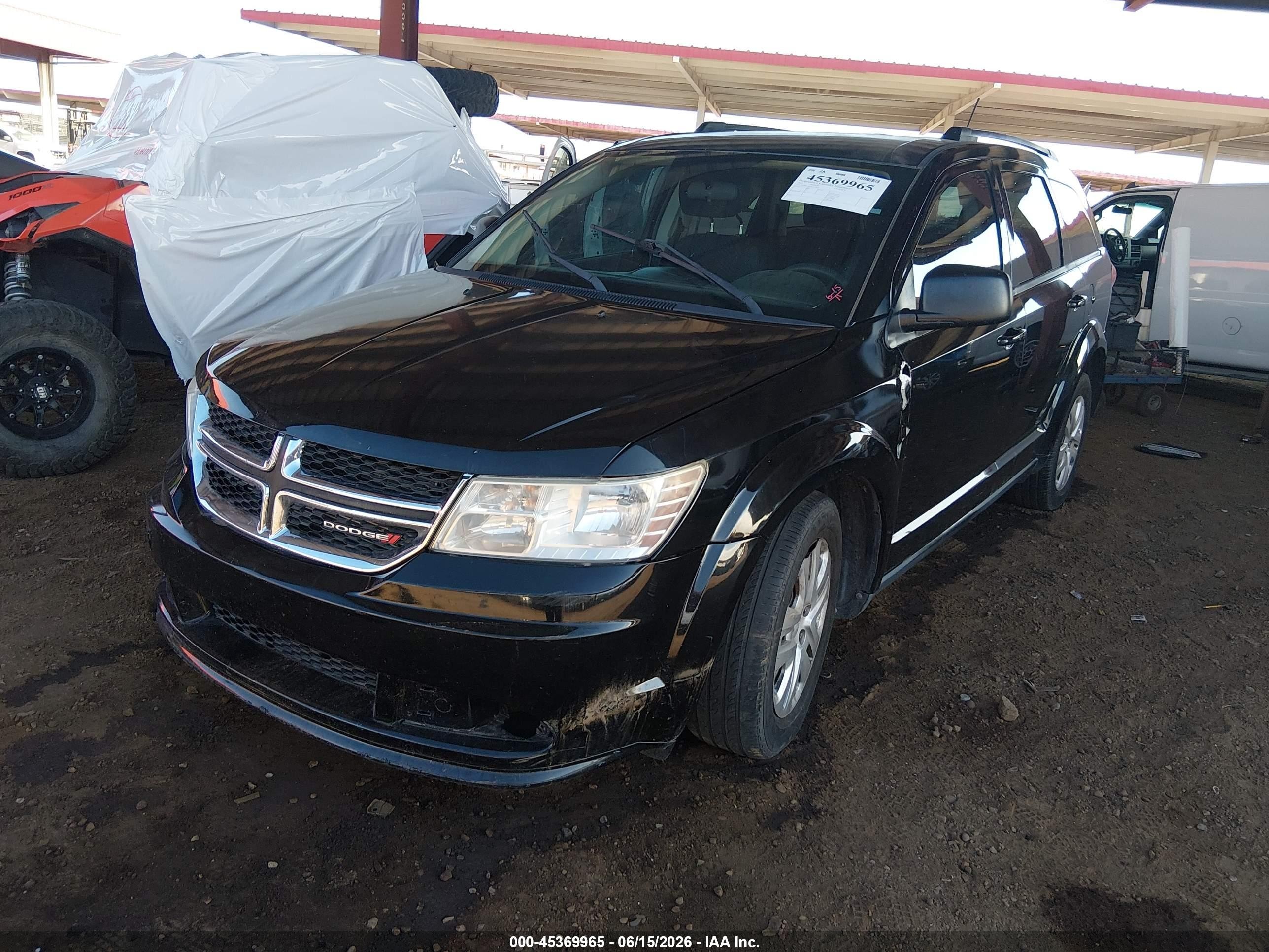 2014 Dodge Journey Se Black vin: 3C4PDCAB2ET242822