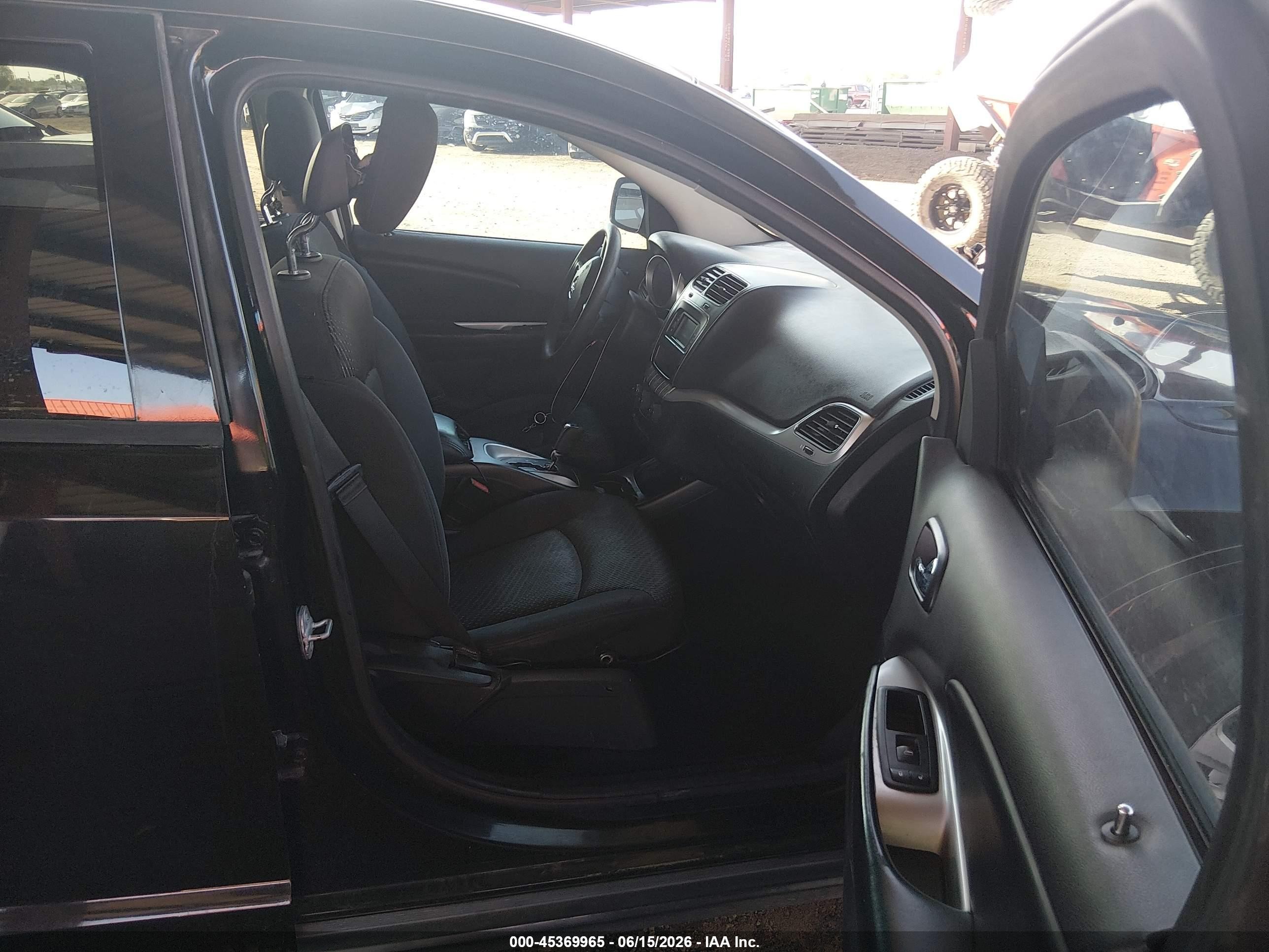 2014 Dodge Journey Se Black vin: 3C4PDCAB2ET242822