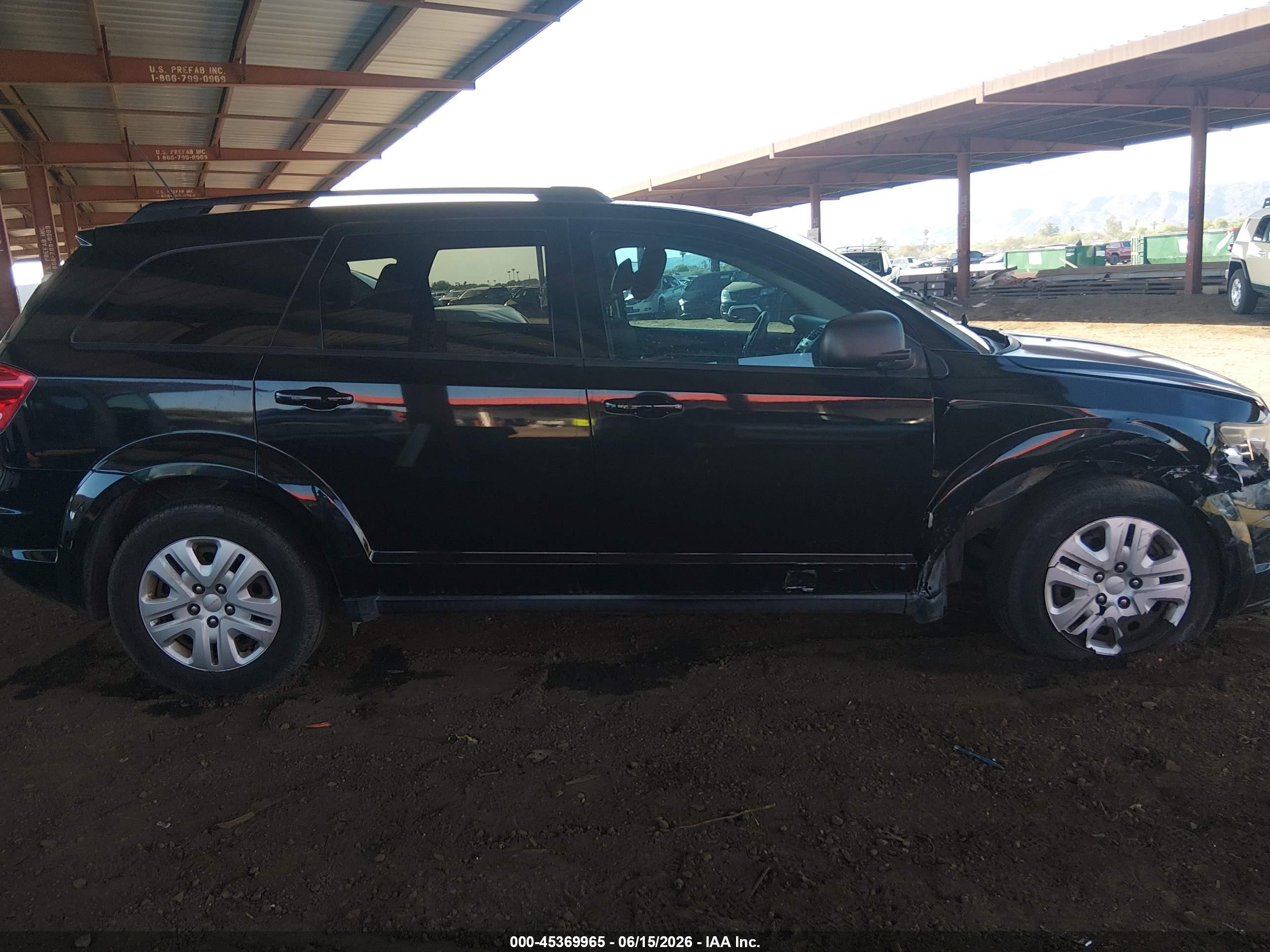 2014 Dodge Journey Se Black vin: 3C4PDCAB2ET242822