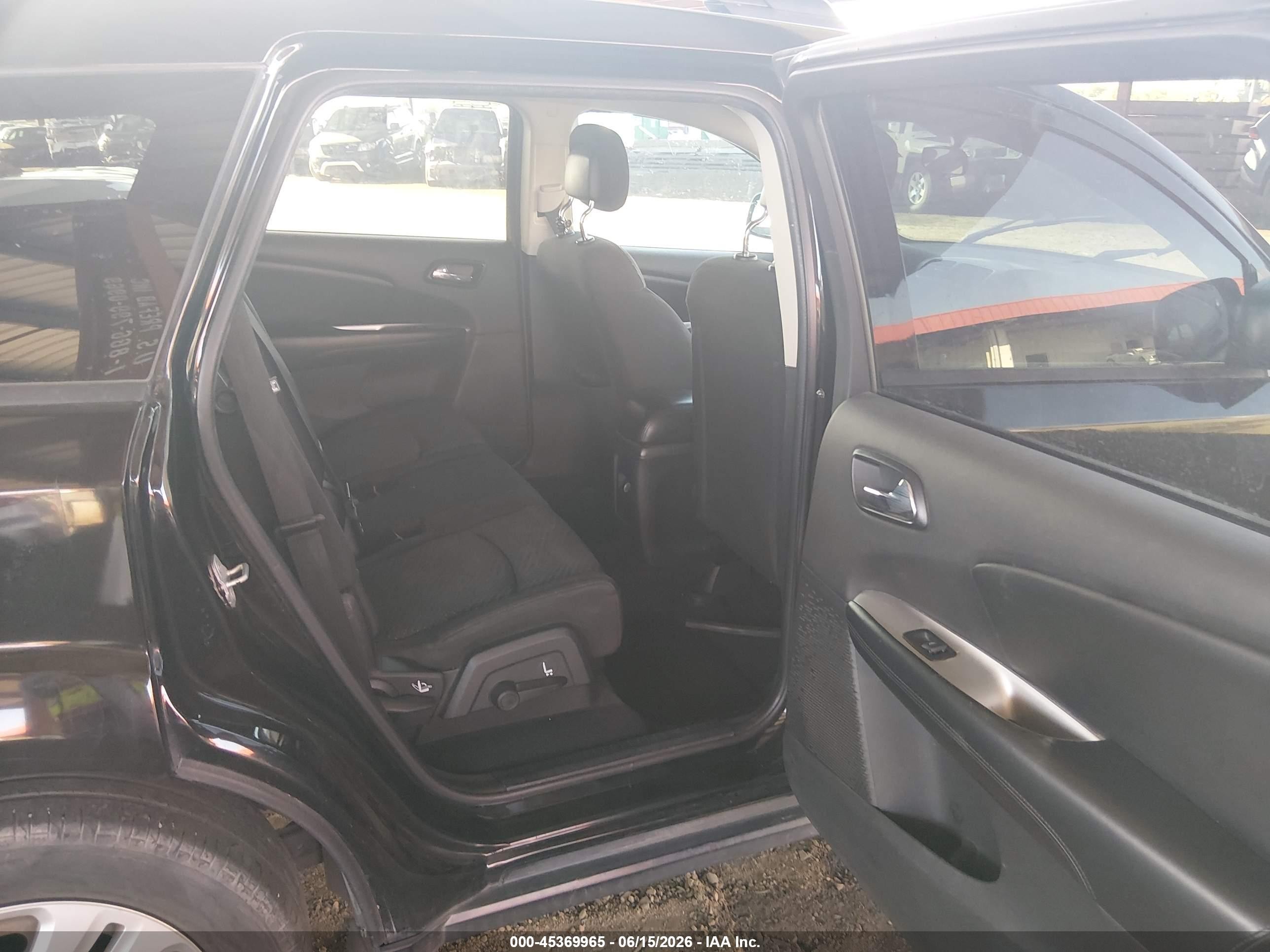 2014 Dodge Journey Se Black vin: 3C4PDCAB2ET242822
