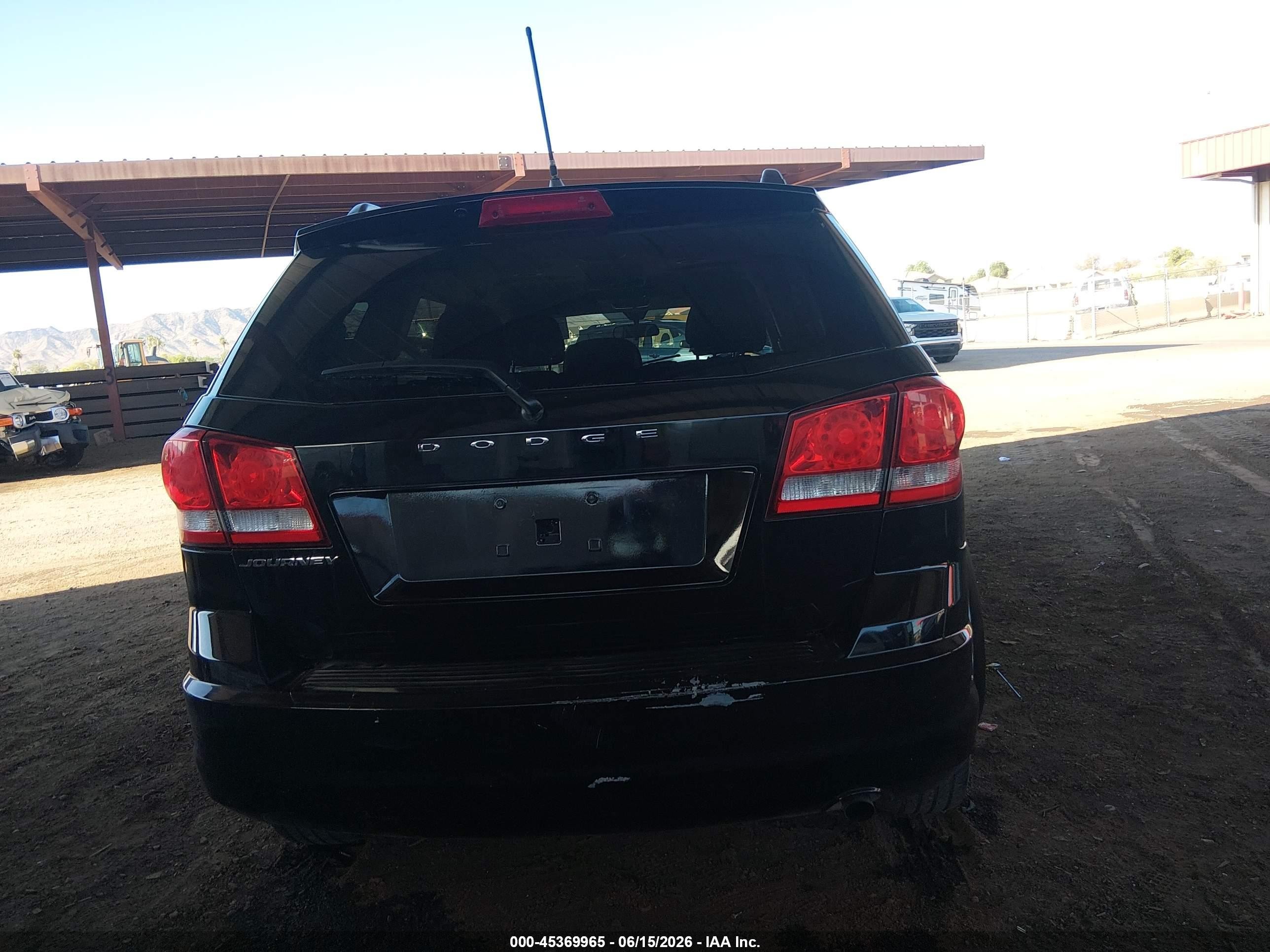 2014 Dodge Journey Se Black vin: 3C4PDCAB2ET242822