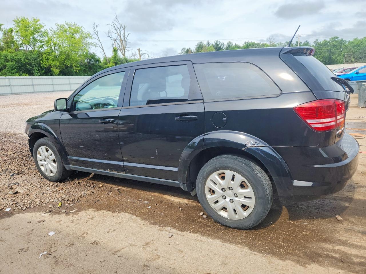 2014 Dodge Journey Se Черный vin: 3C4PDCAB2ET246000