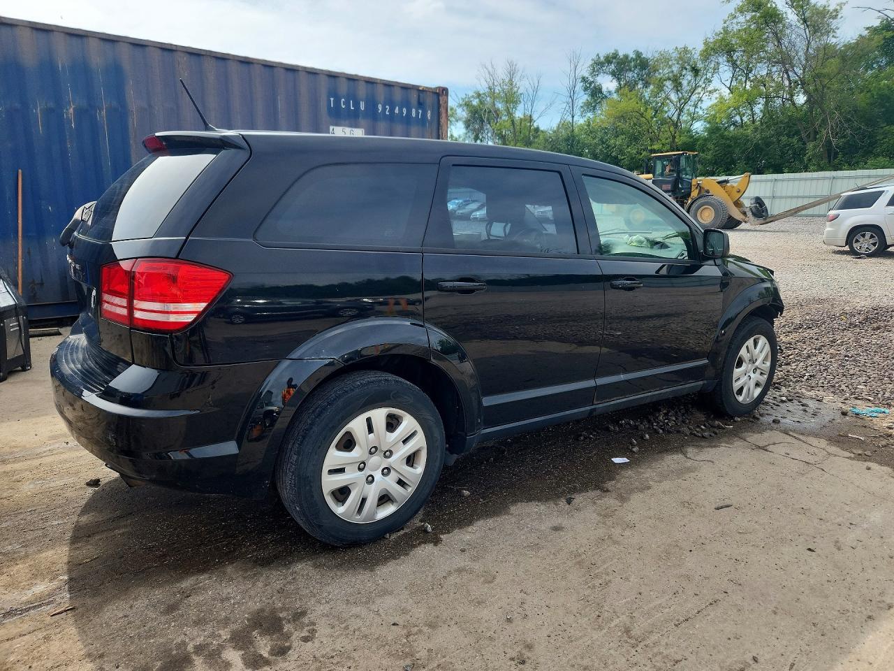 2014 Dodge Journey Se Черный vin: 3C4PDCAB2ET246000