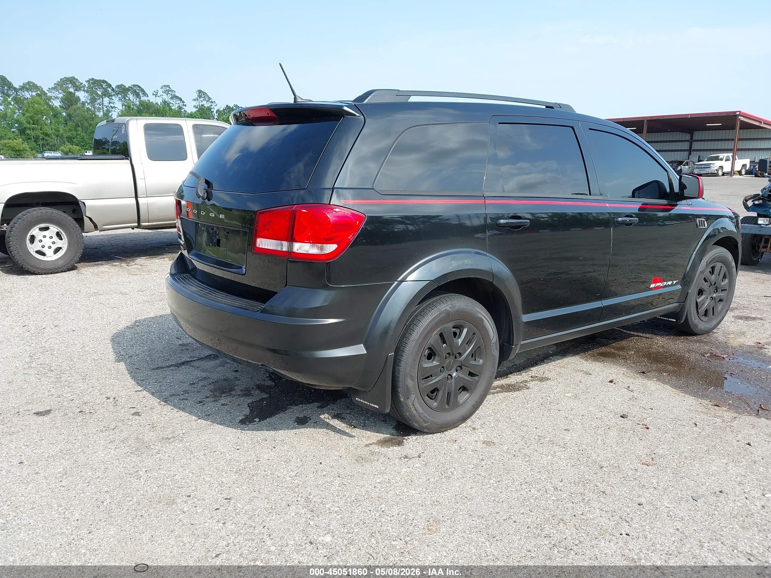 2014 Dodge Journey Se Black vin: 3C4PDCAB2ET246529