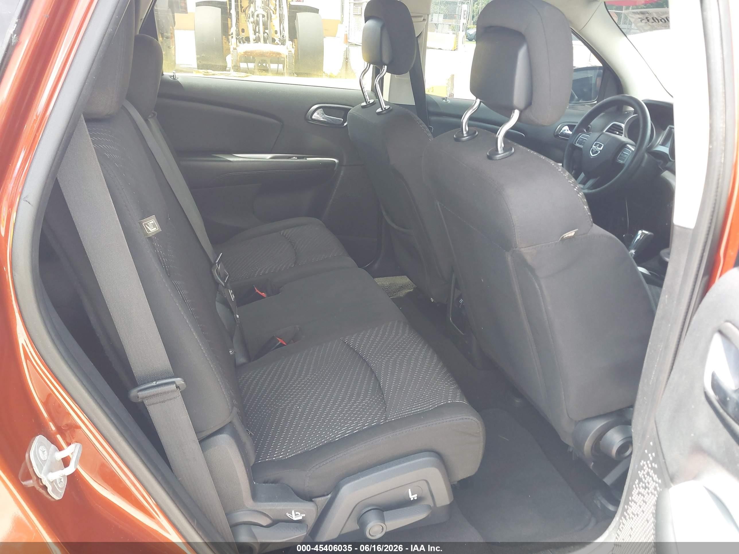 2014 Dodge Journey Se Orange vin: 3C4PDCAB2ET314652