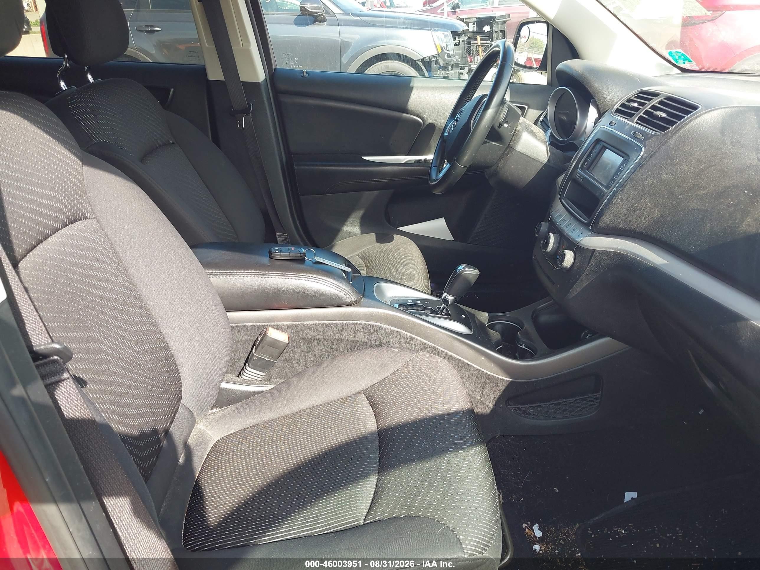 2015 Dodge Journey Se Красный vin: 3C4PDCAB2FT537968