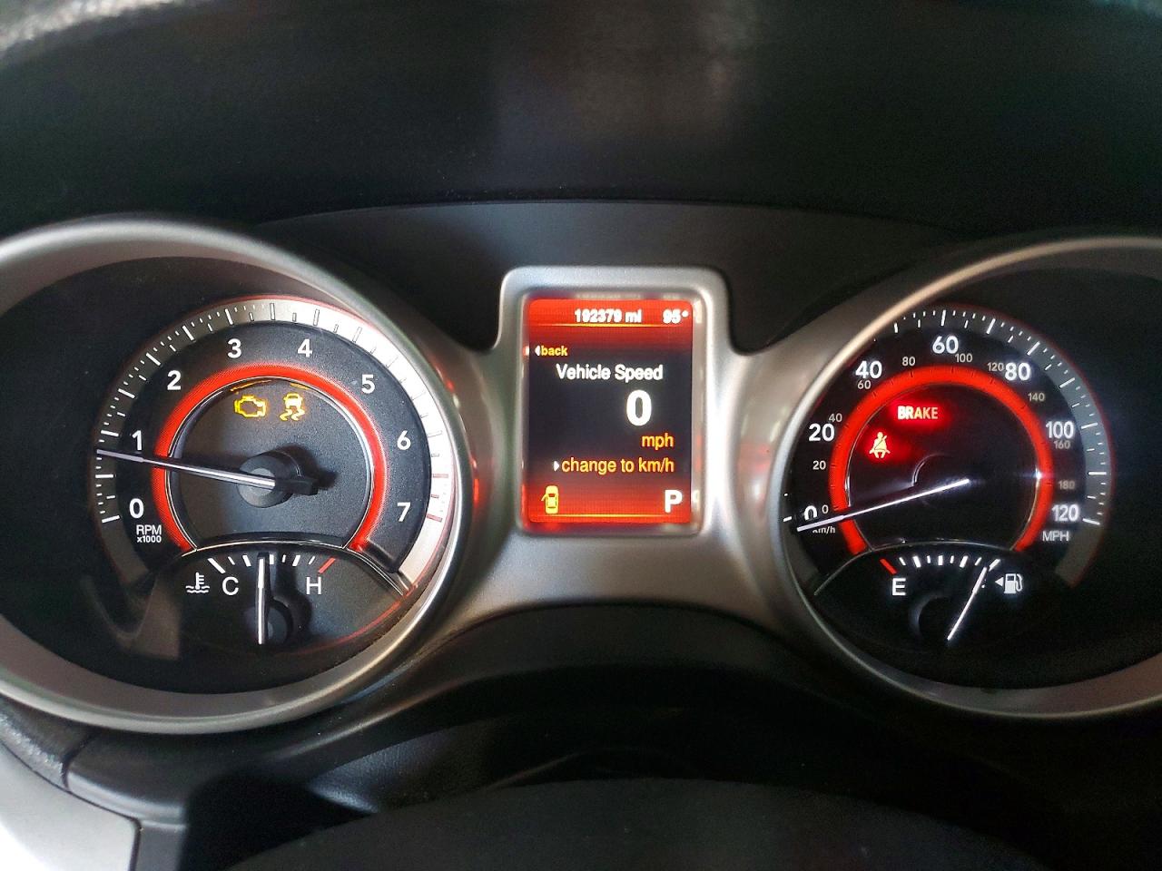 2015 Dodge Journey Se Красный vin: 3C4PDCAB2FT569612