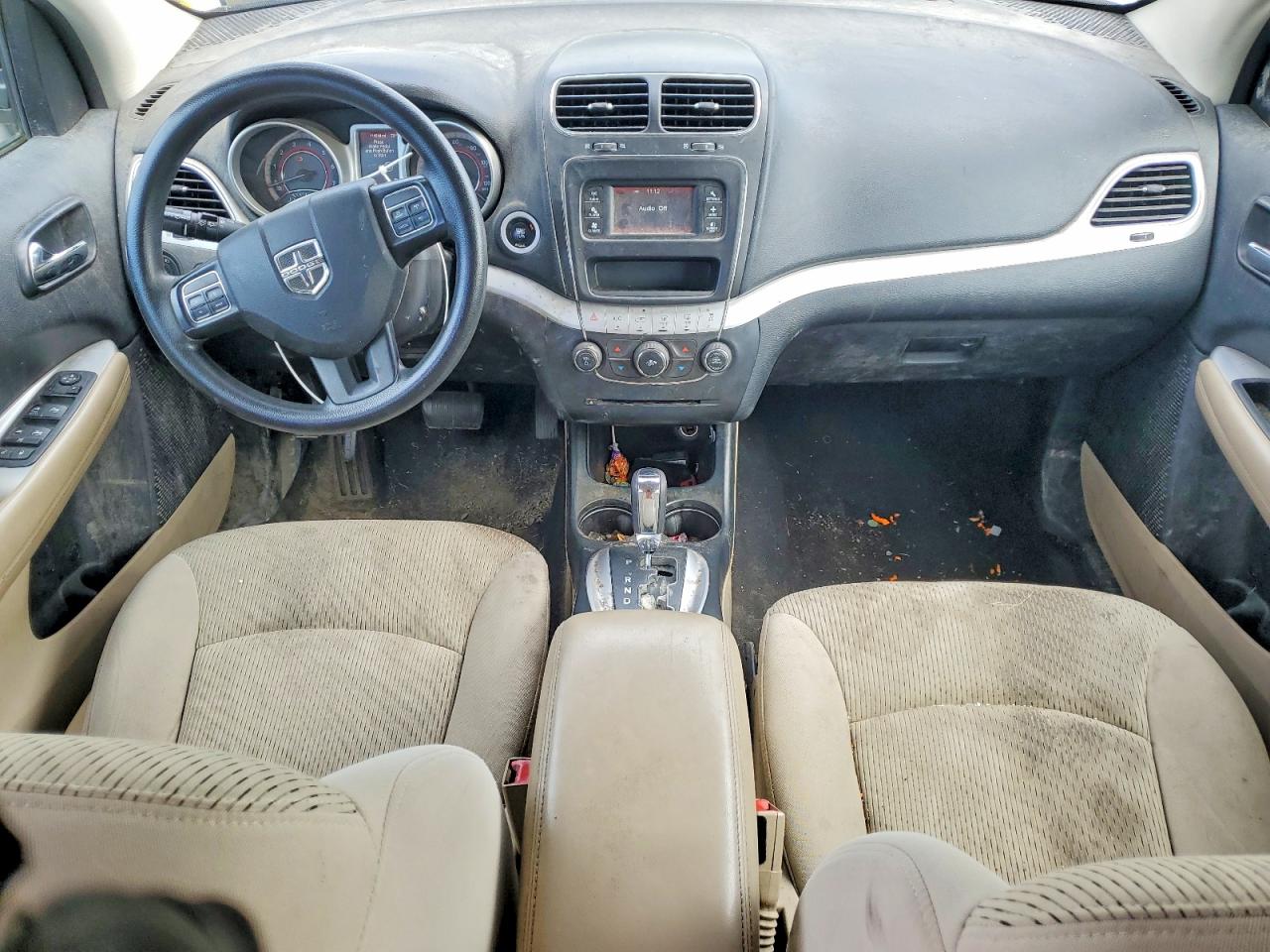 2015 Dodge Journey Se Белый vin: 3C4PDCAB2FT587365