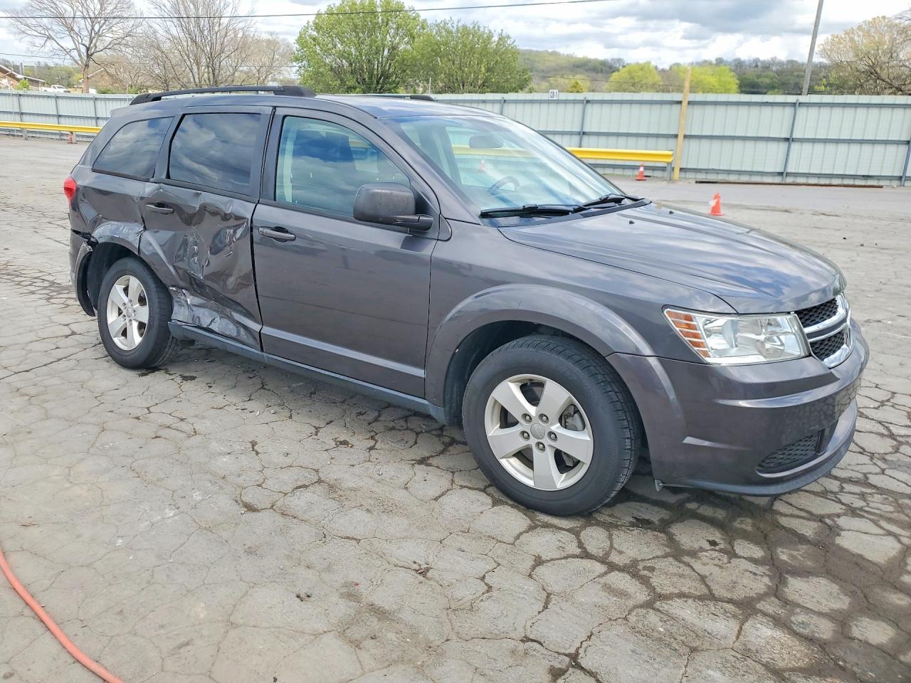 2015 Dodge Journey Se Gray vin: 3C4PDCAB2FT595935