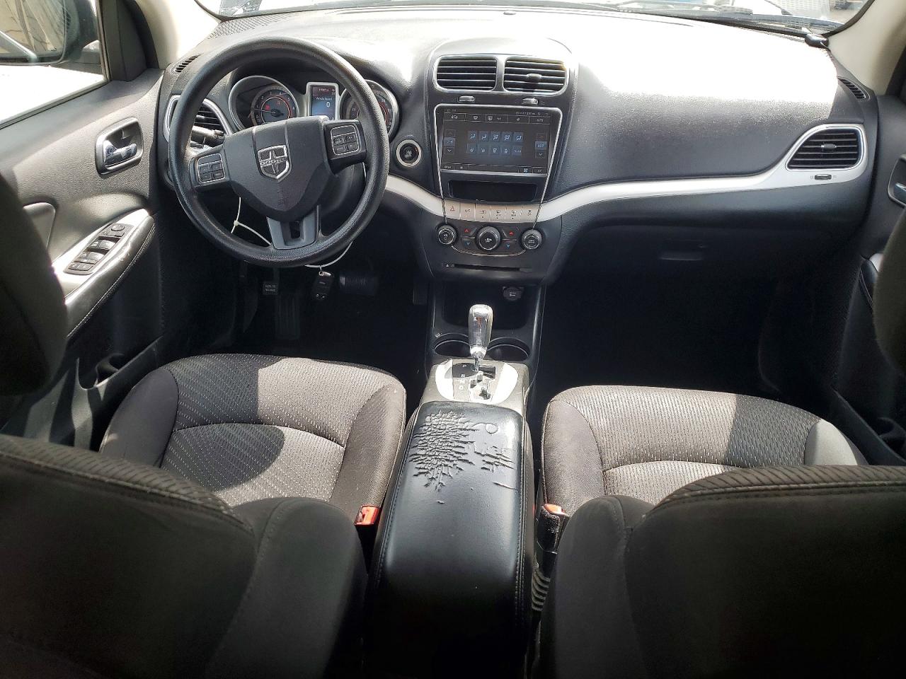 2015 Dodge Journey Se Gray vin: 3C4PDCAB2FT595935