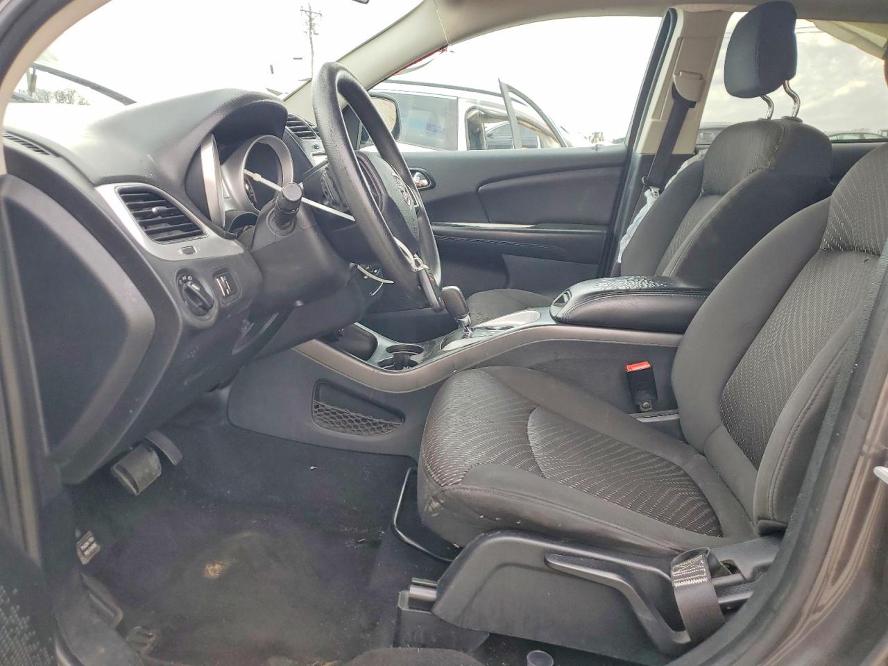 2015 Dodge Journey Se Gray vin: 3C4PDCAB2FT595935