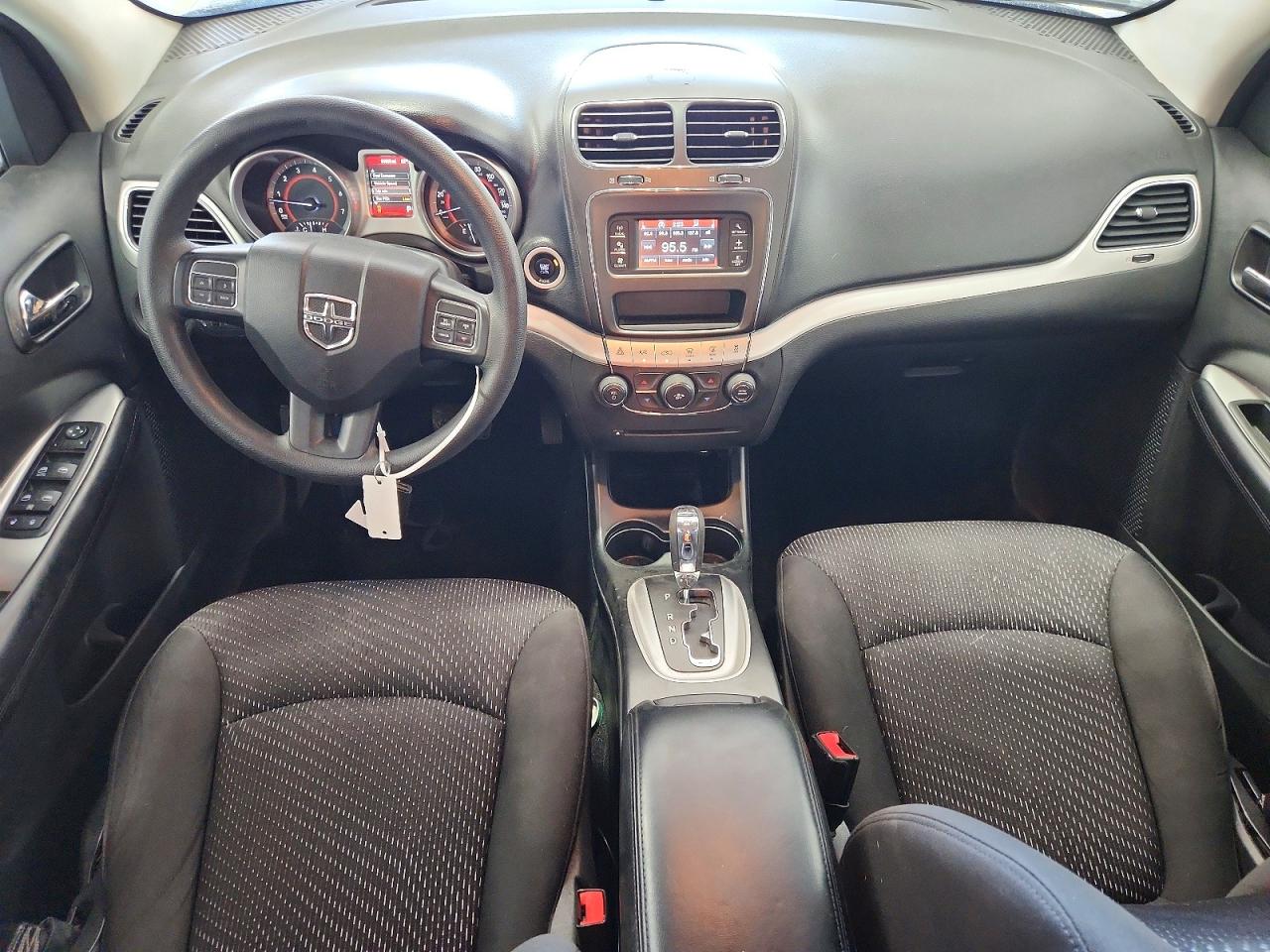 2015 Dodge Journey Se White vin: 3C4PDCAB2FT599600