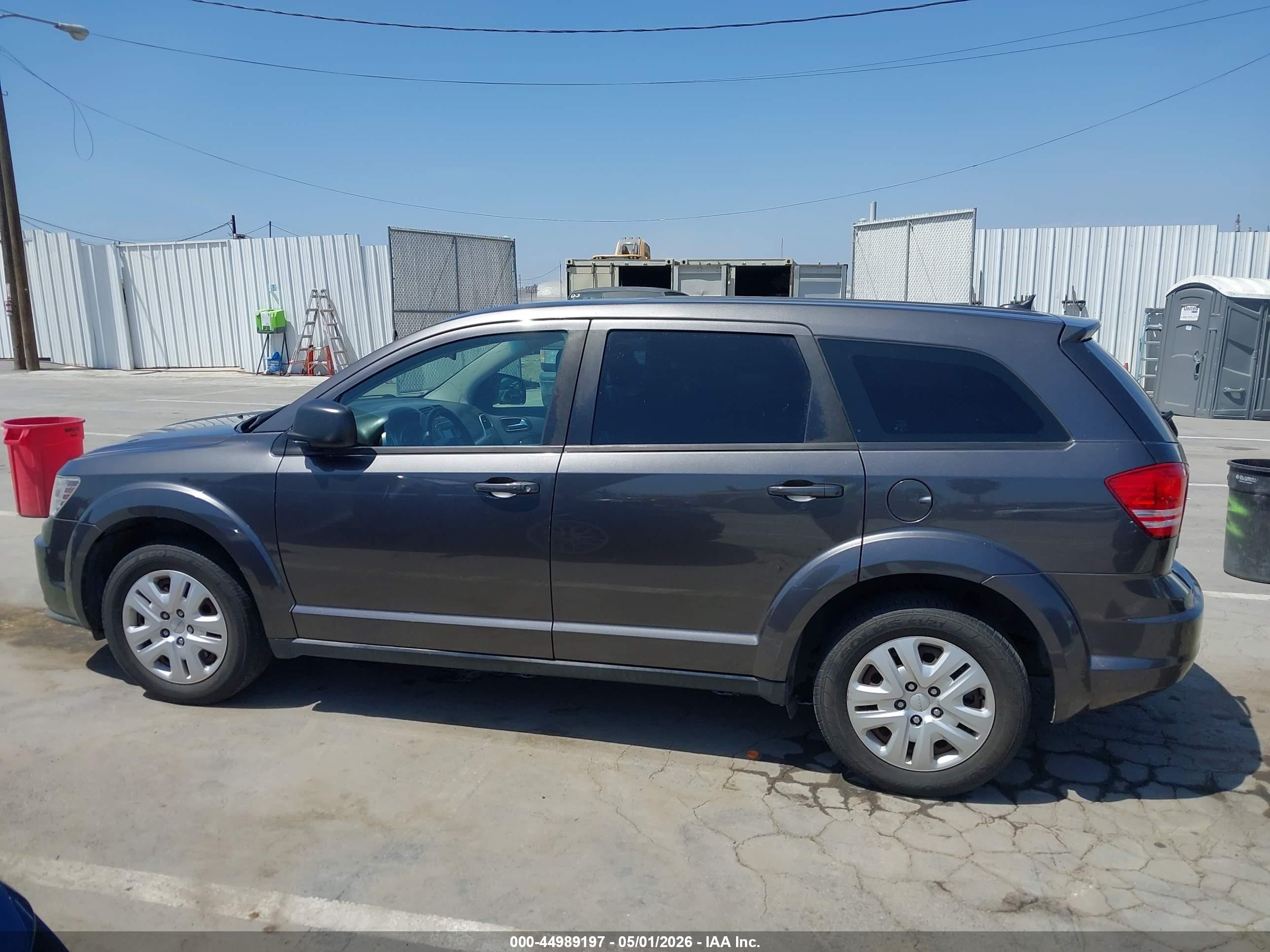 2015 Dodge Journey American Value Pkg Gray vin: 3C4PDCAB2FT599936