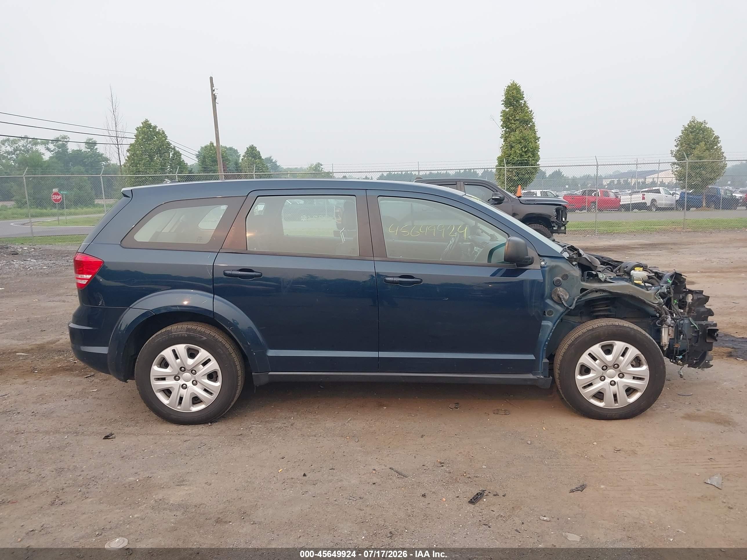 2015 Dodge Journey American Value Pkg Blue vin: 3C4PDCAB2FT610935