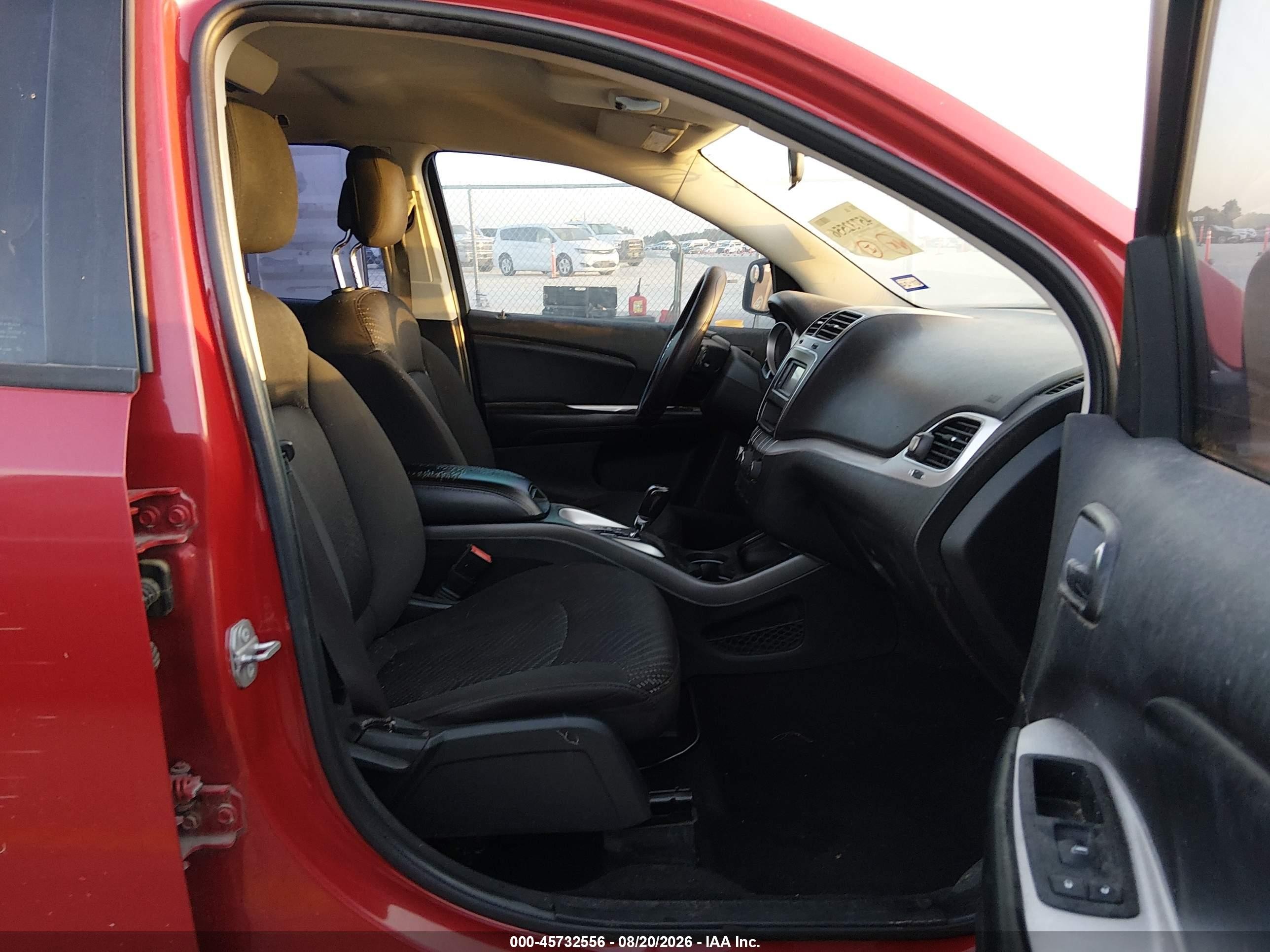 2015 Dodge Journey American Value Pkg Red vin: 3C4PDCAB2FT645622