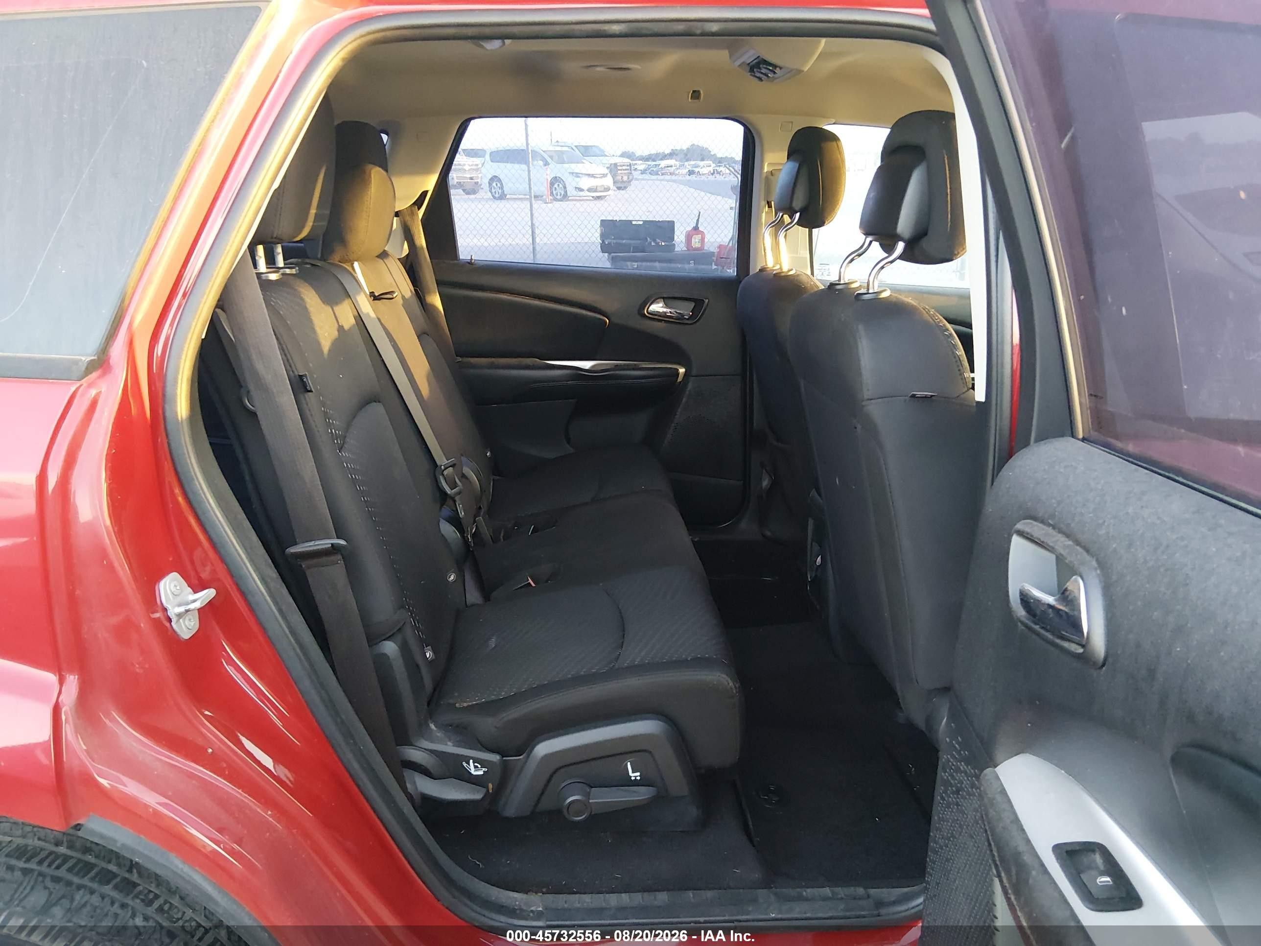2015 Dodge Journey American Value Pkg Red vin: 3C4PDCAB2FT645622