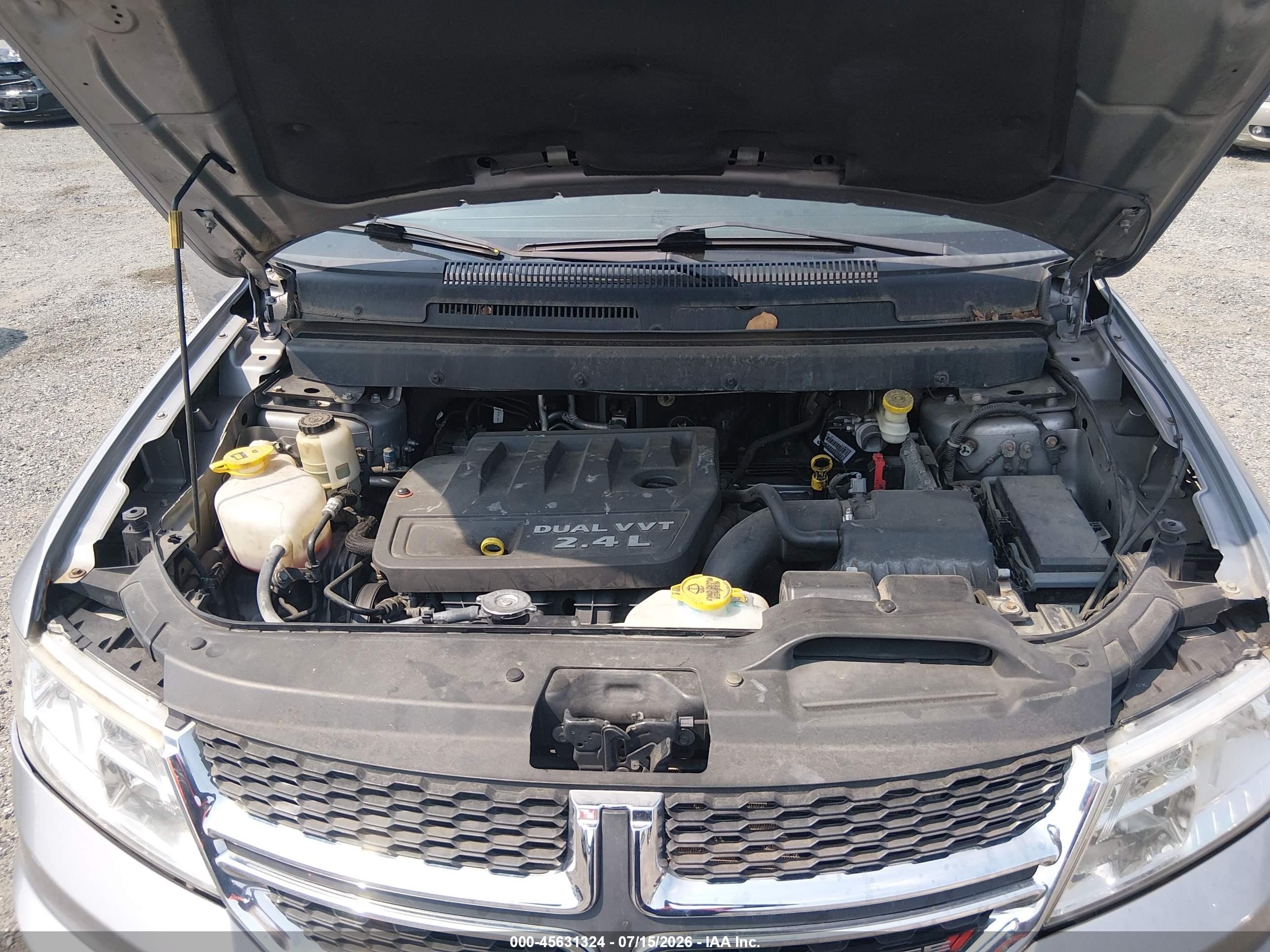 2015 Dodge Journey American Value Pkg Gray vin: 3C4PDCAB2FT698787