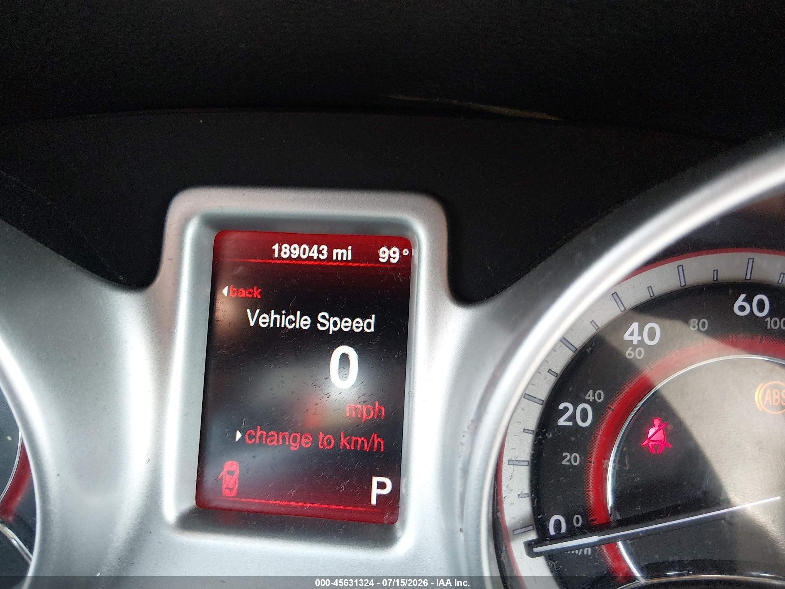2015 Dodge Journey American Value Pkg Gray vin: 3C4PDCAB2FT698787