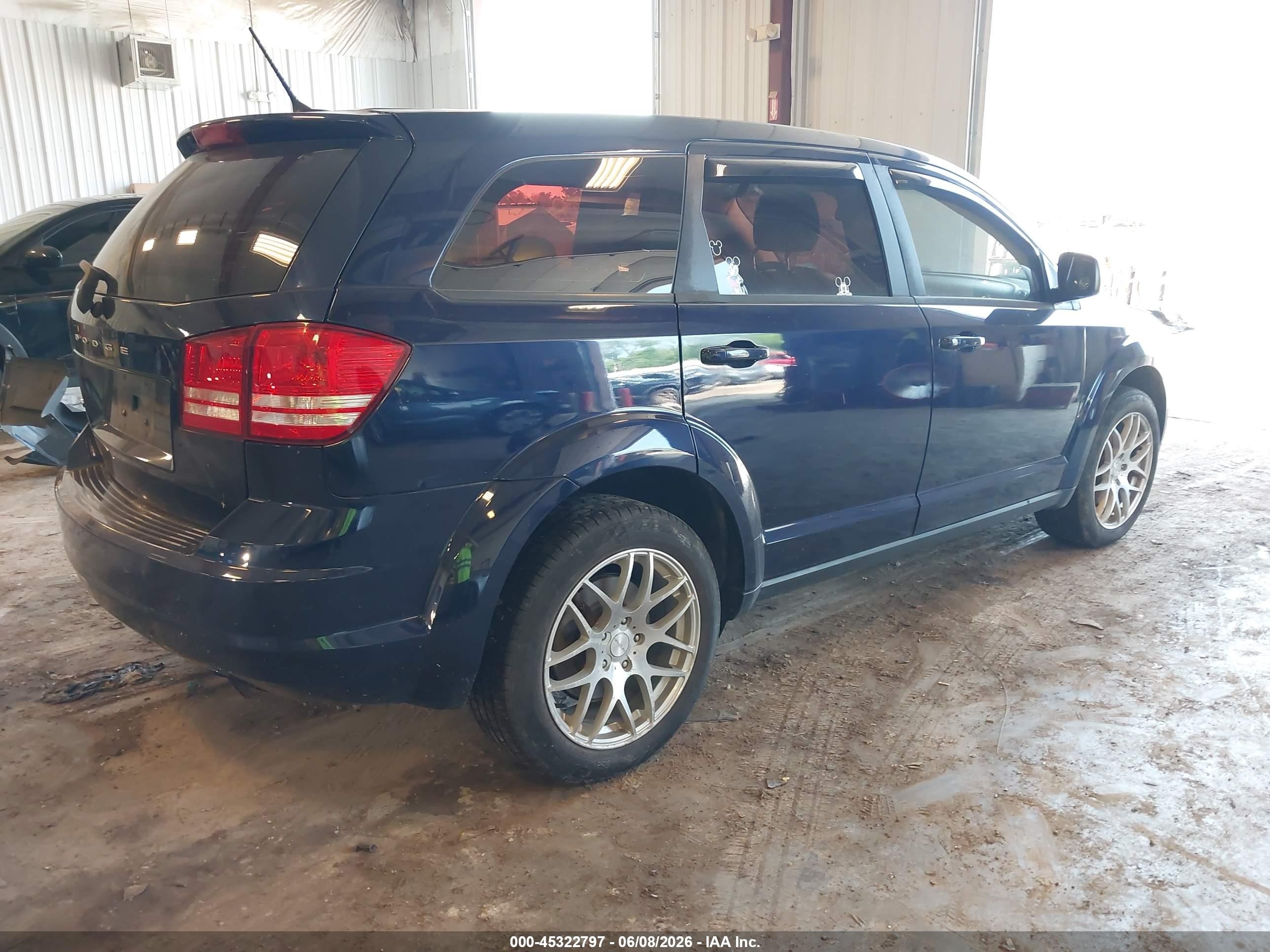 2017 Dodge Journey Cvp/se Blue vin: 3C4PDCAB2HT570312