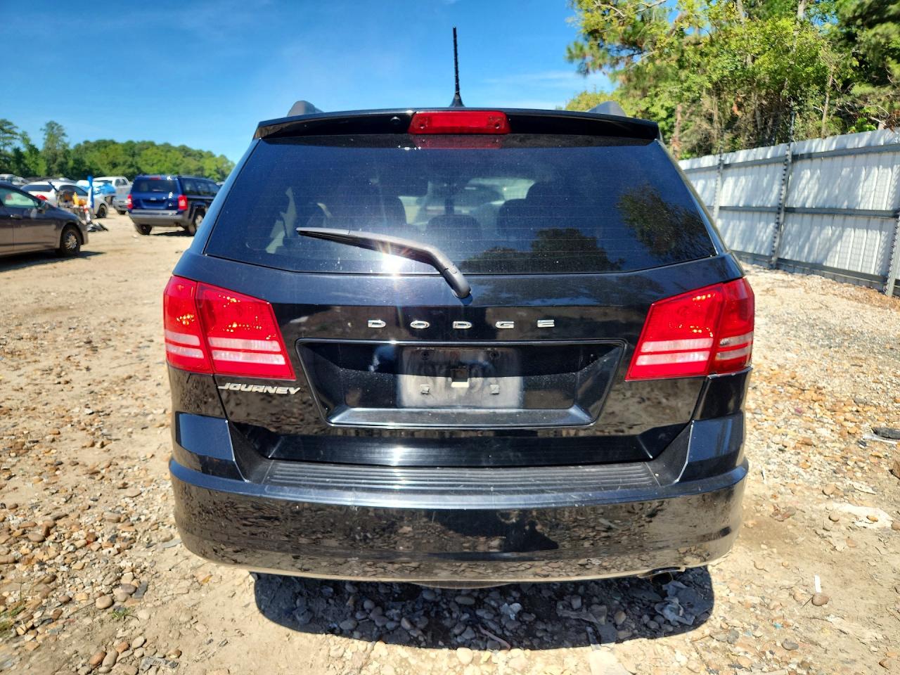 2018 Dodge Journey Se Black vin: 3C4PDCAB2JT310062