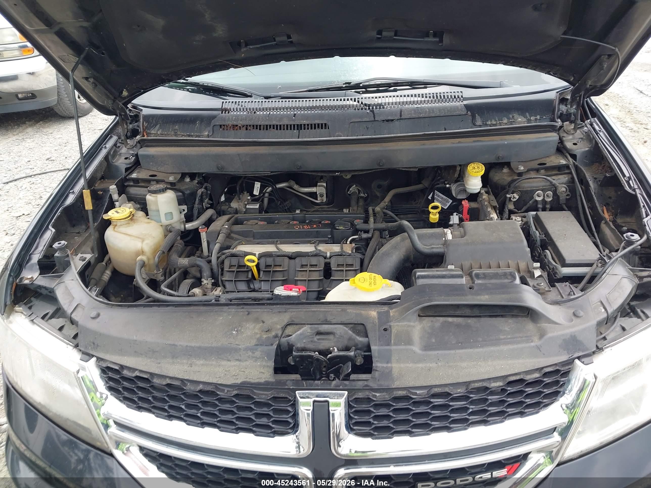 2018 Dodge Journey Se Black vin: 3C4PDCAB2JT531208