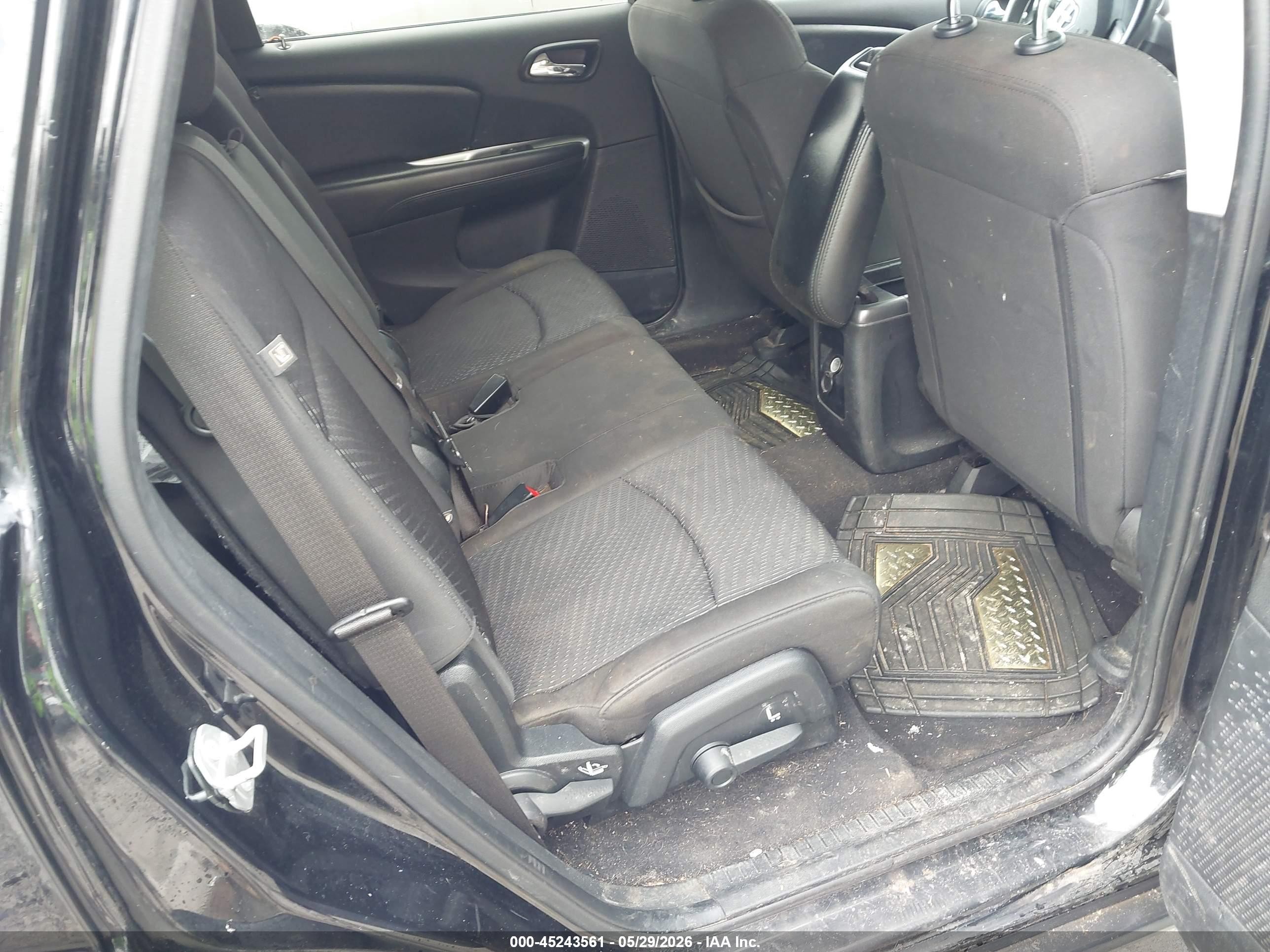 2018 Dodge Journey Se Black vin: 3C4PDCAB2JT531208
