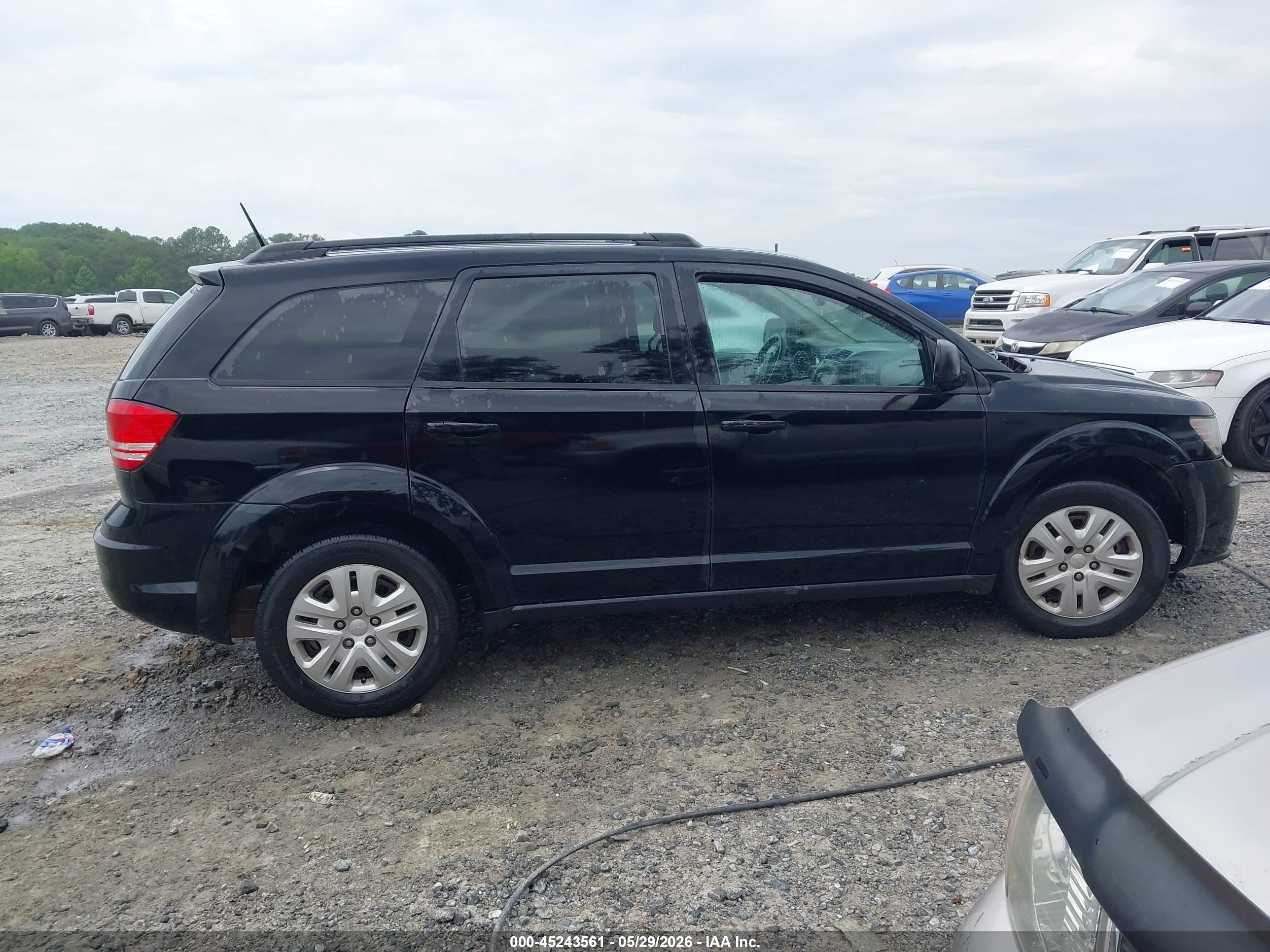 2018 Dodge Journey Se Black vin: 3C4PDCAB2JT531208
