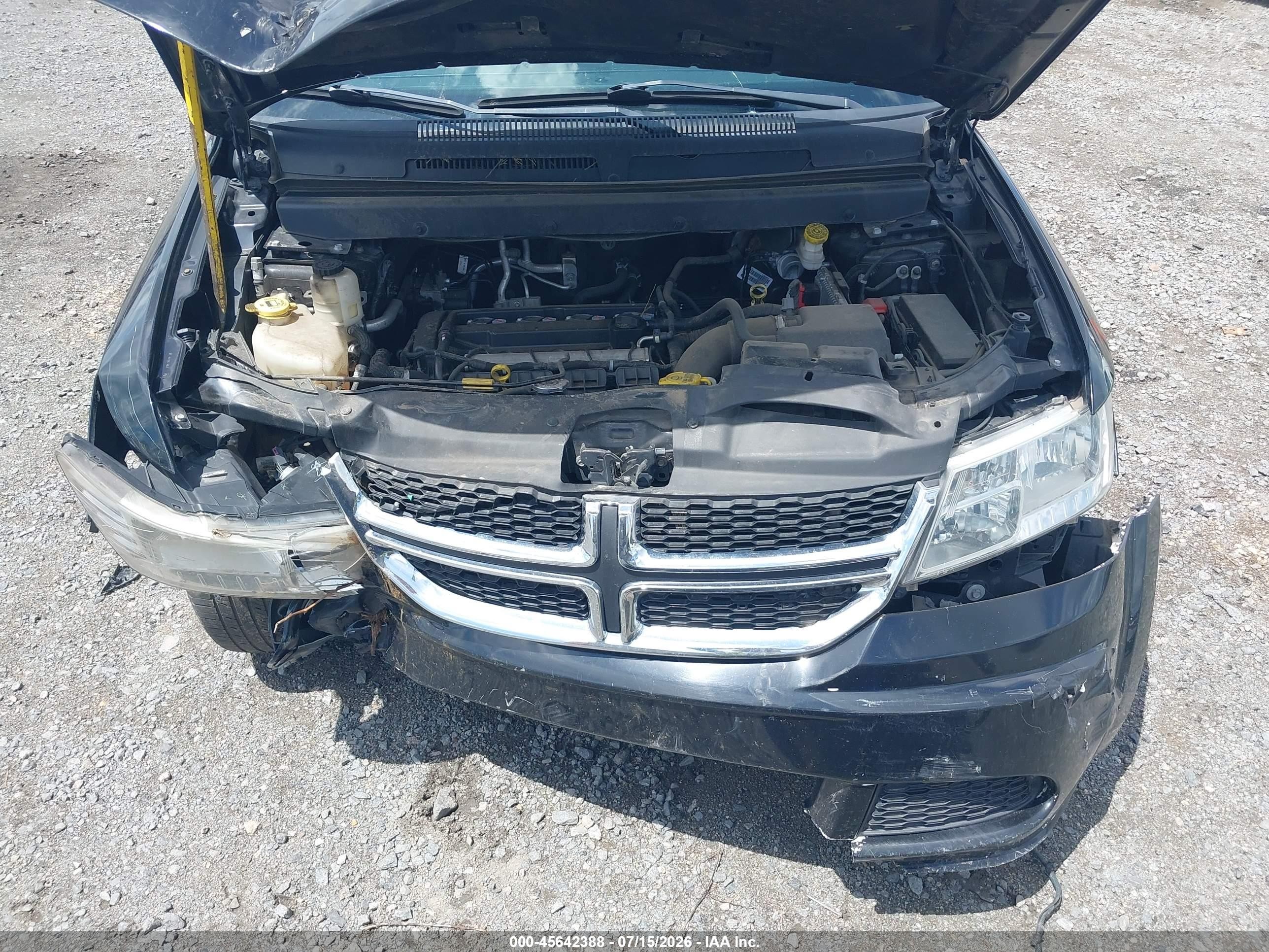 2020 Dodge Journey Se Value Black vin: 3C4PDCAB2LT220476