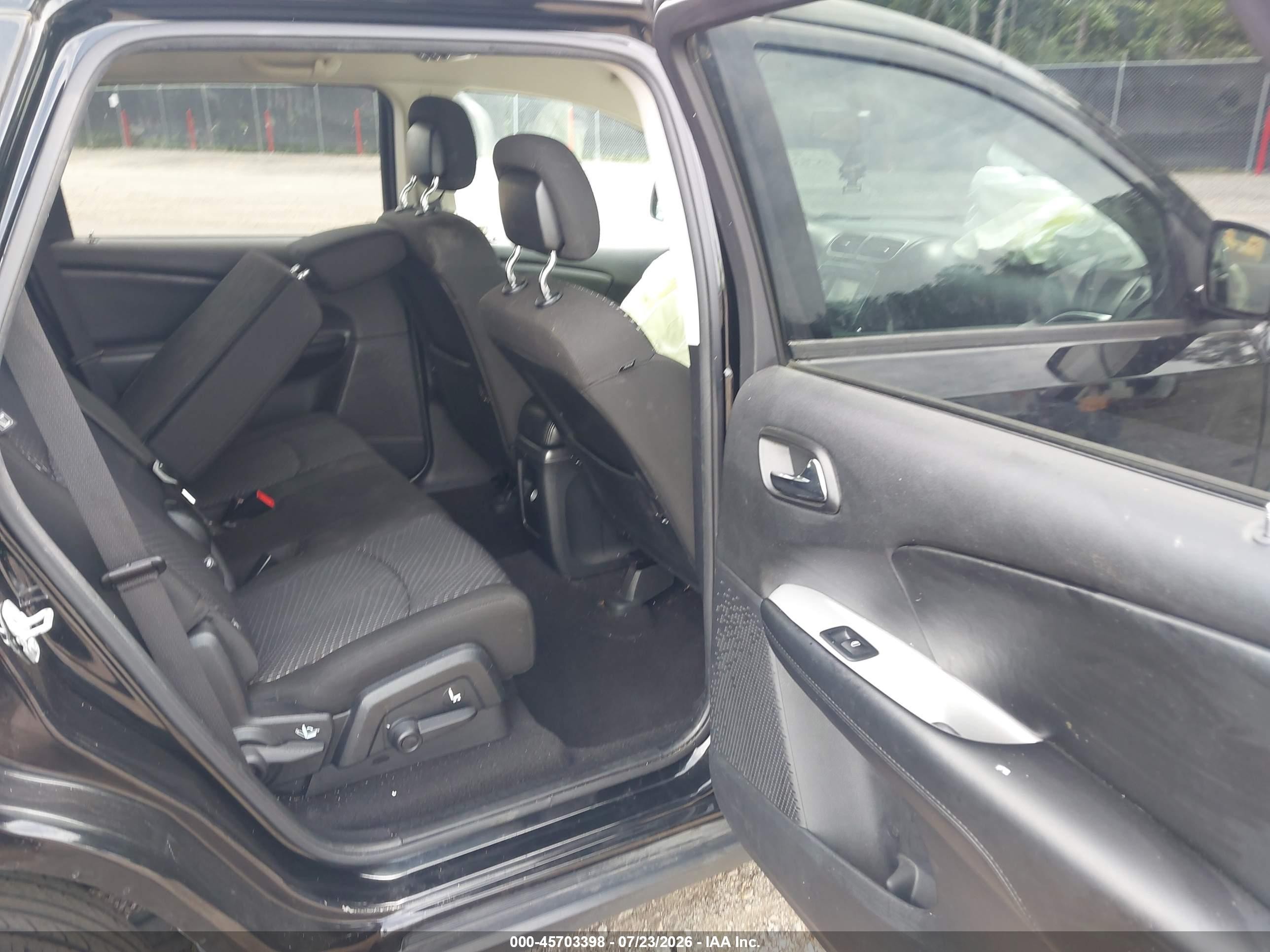 2020 Dodge Journey Se Value Black vin: 3C4PDCAB2LT271797