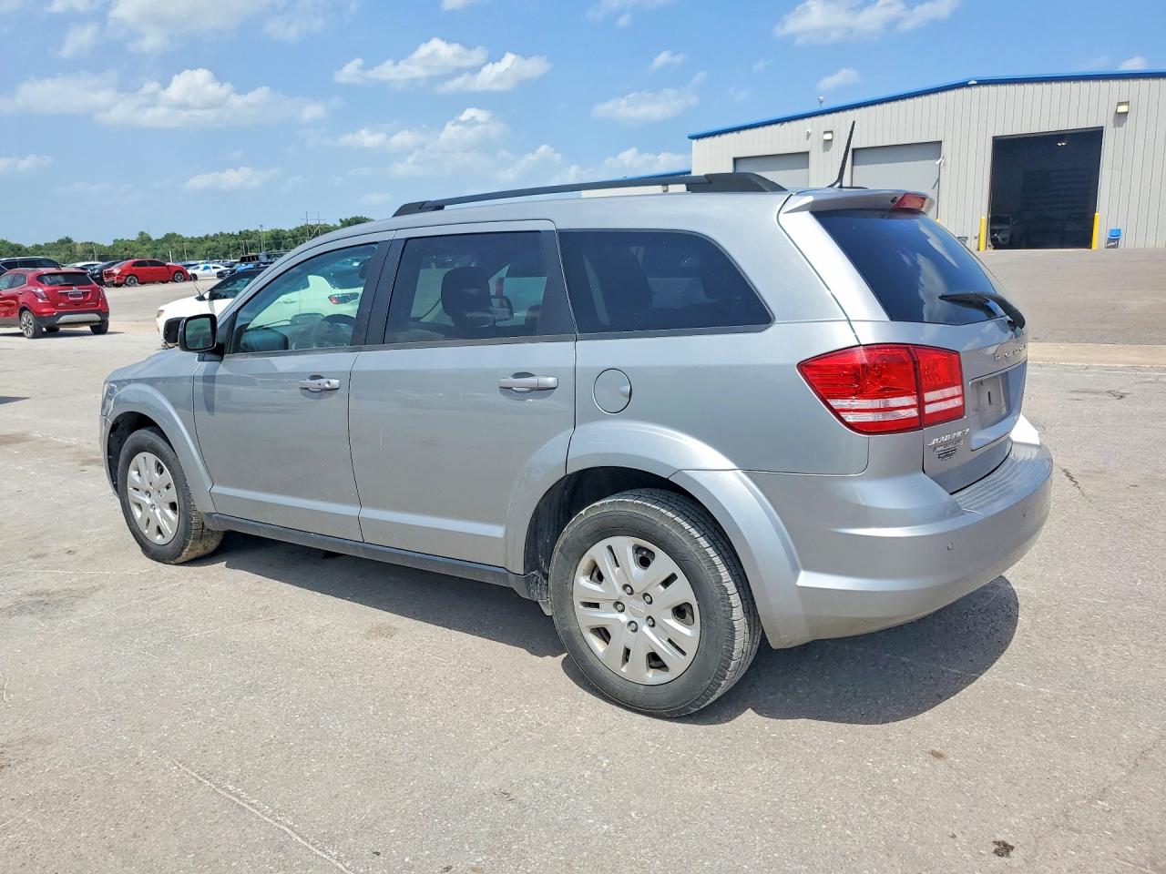 2020 Dodge Journey Se Silver vin: 3C4PDCAB2LT277891