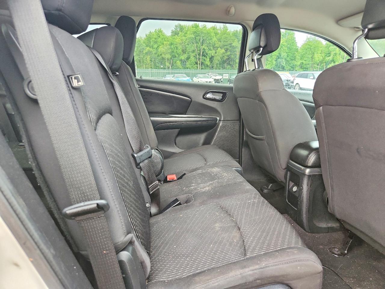 2013 Dodge Journey Se White vin: 3C4PDCAB3DT501820