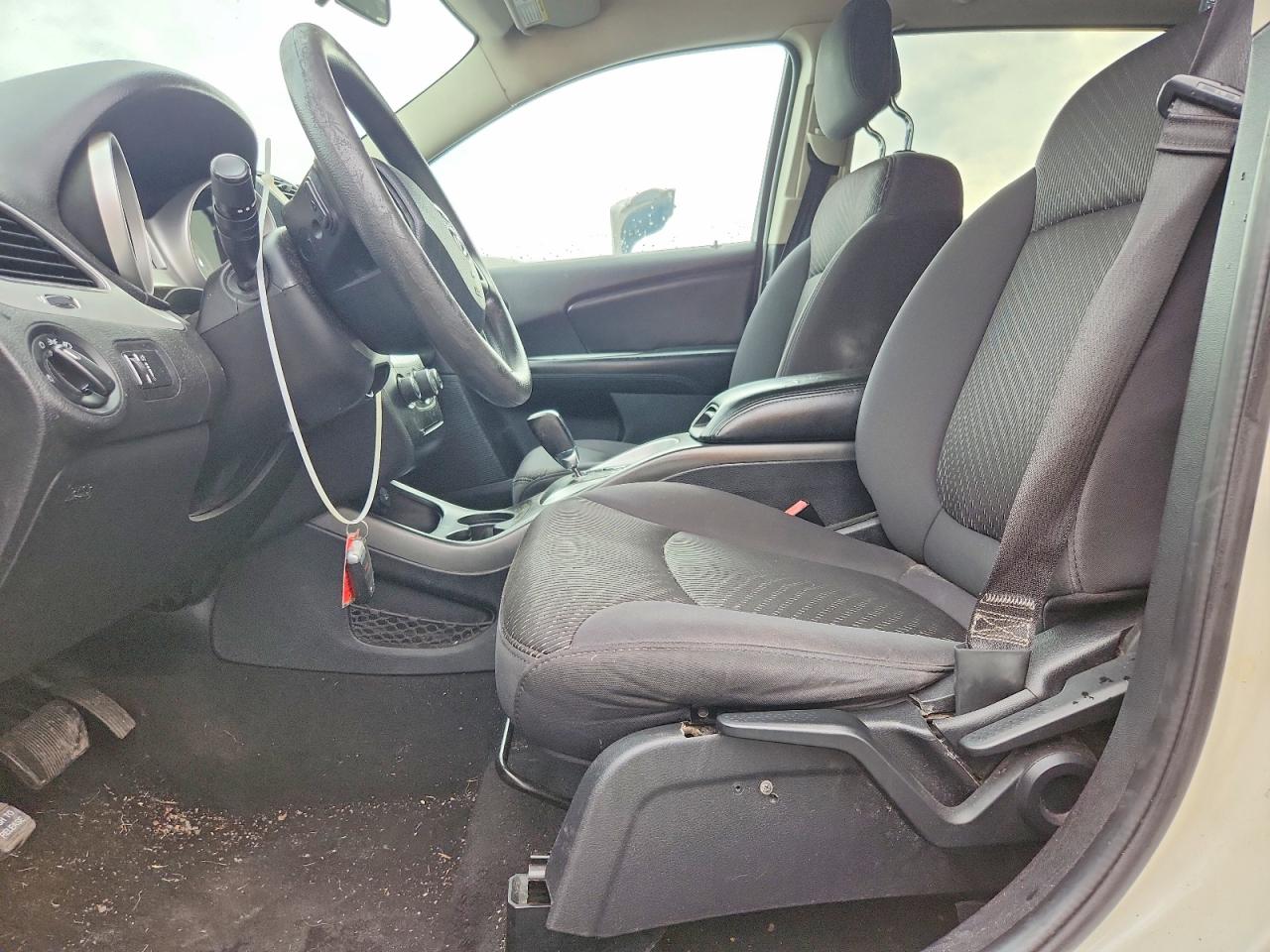 2013 Dodge Journey Se White vin: 3C4PDCAB3DT501820