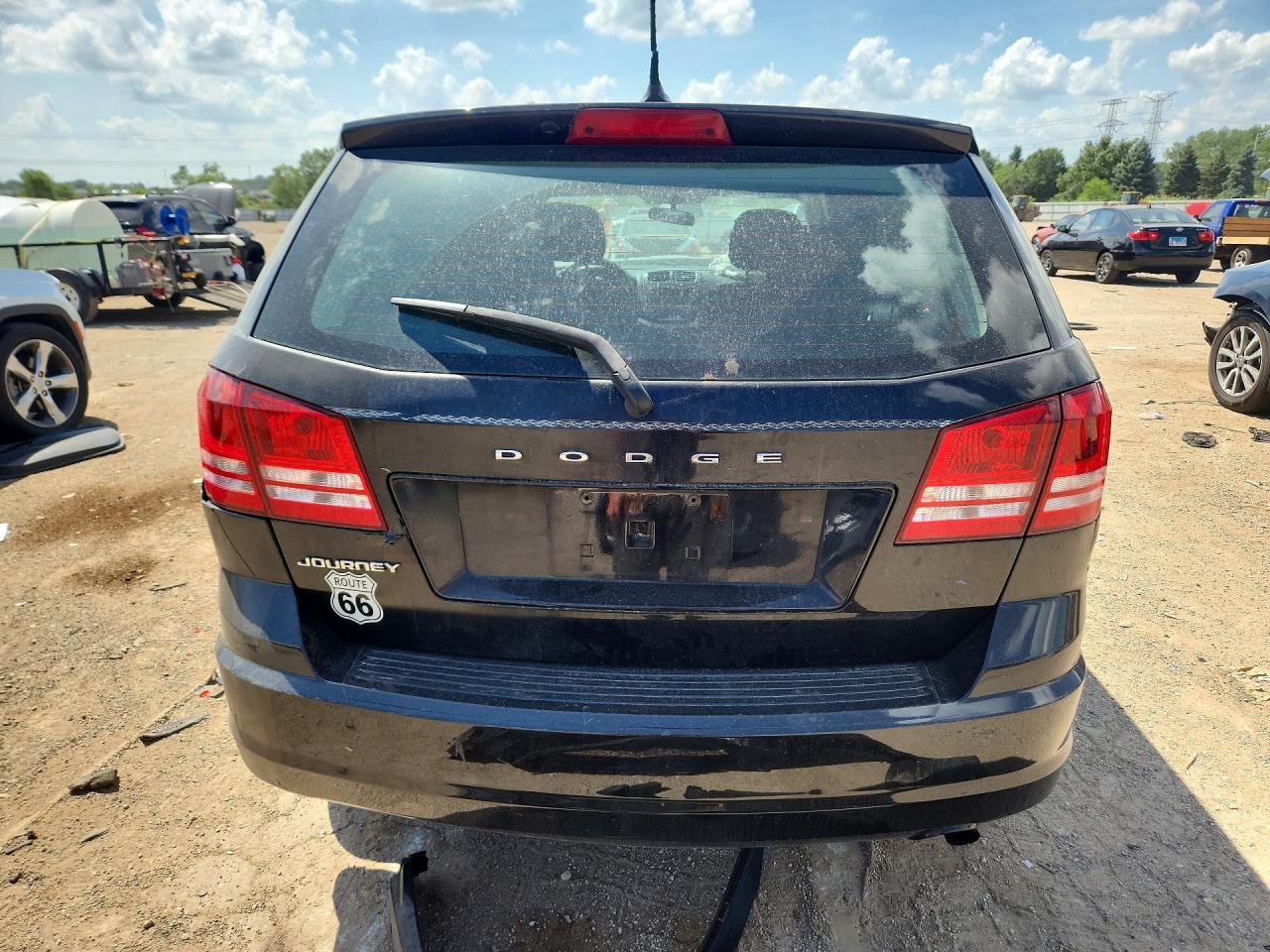 2013 Dodge Journey Se Black vin: 3C4PDCAB3DT556123