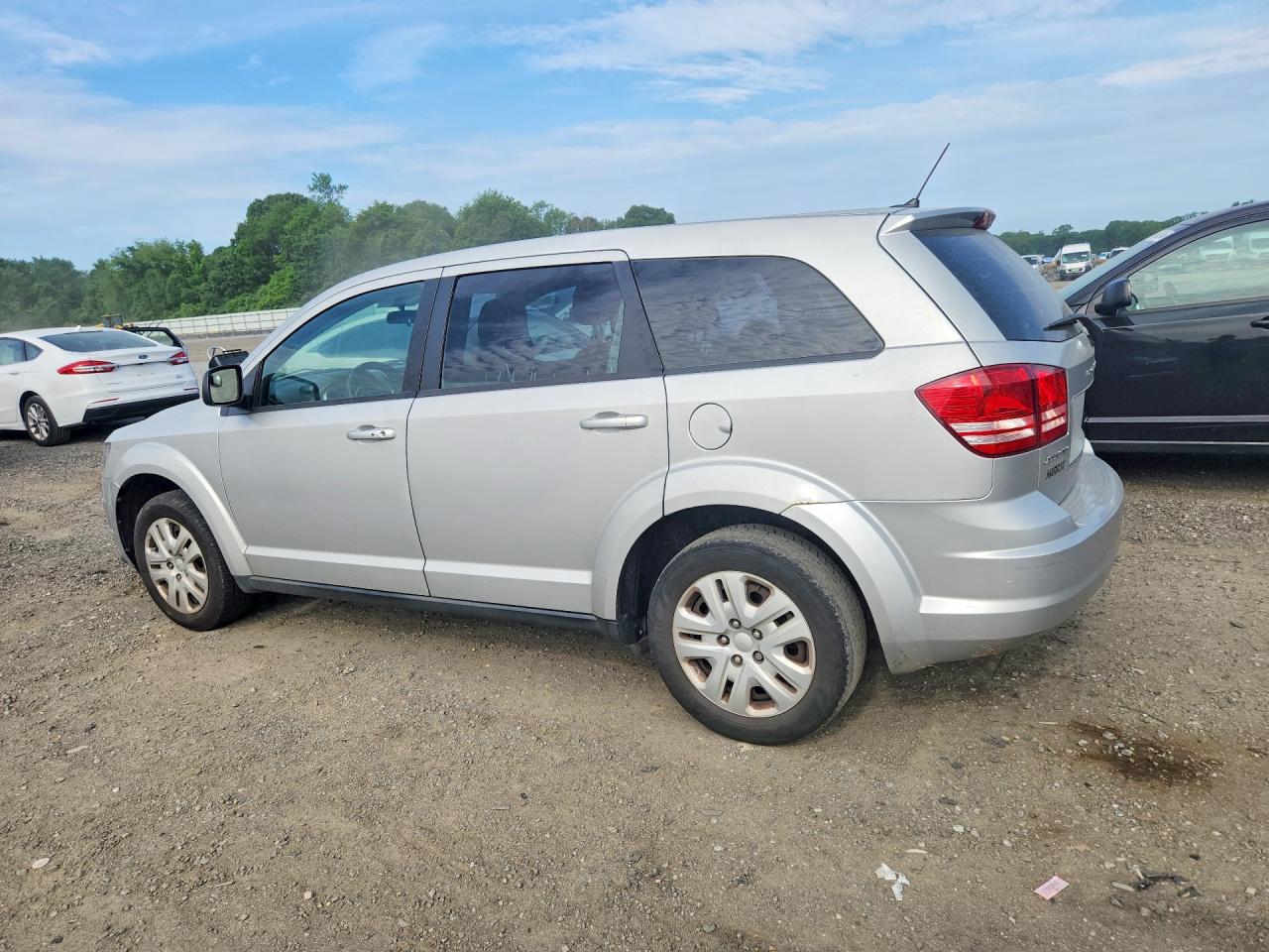 2013 Dodge Journey Se Silver vin: 3C4PDCAB3DT725945