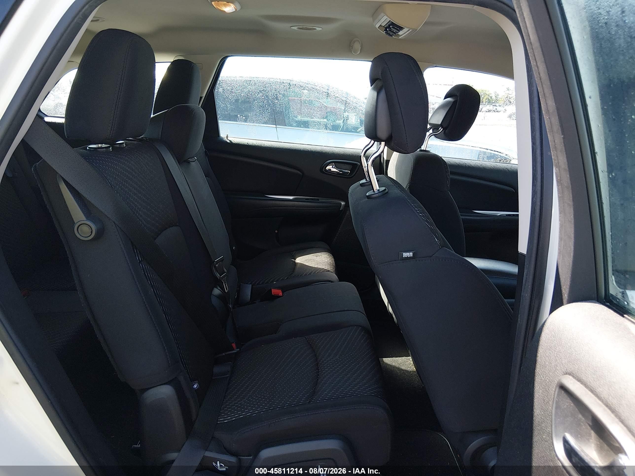 2014 Dodge Journey American Value Pkg Белый vin: 3C4PDCAB3ET101273