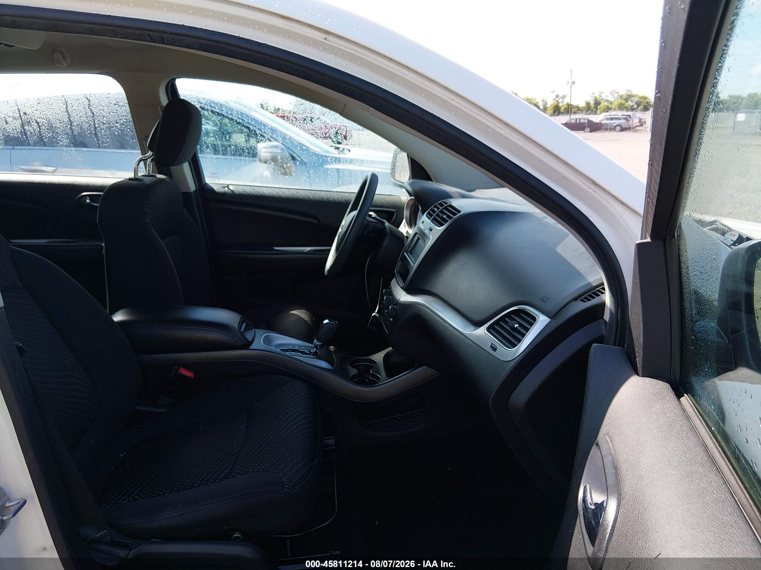 2014 Dodge Journey American Value Pkg Белый vin: 3C4PDCAB3ET101273