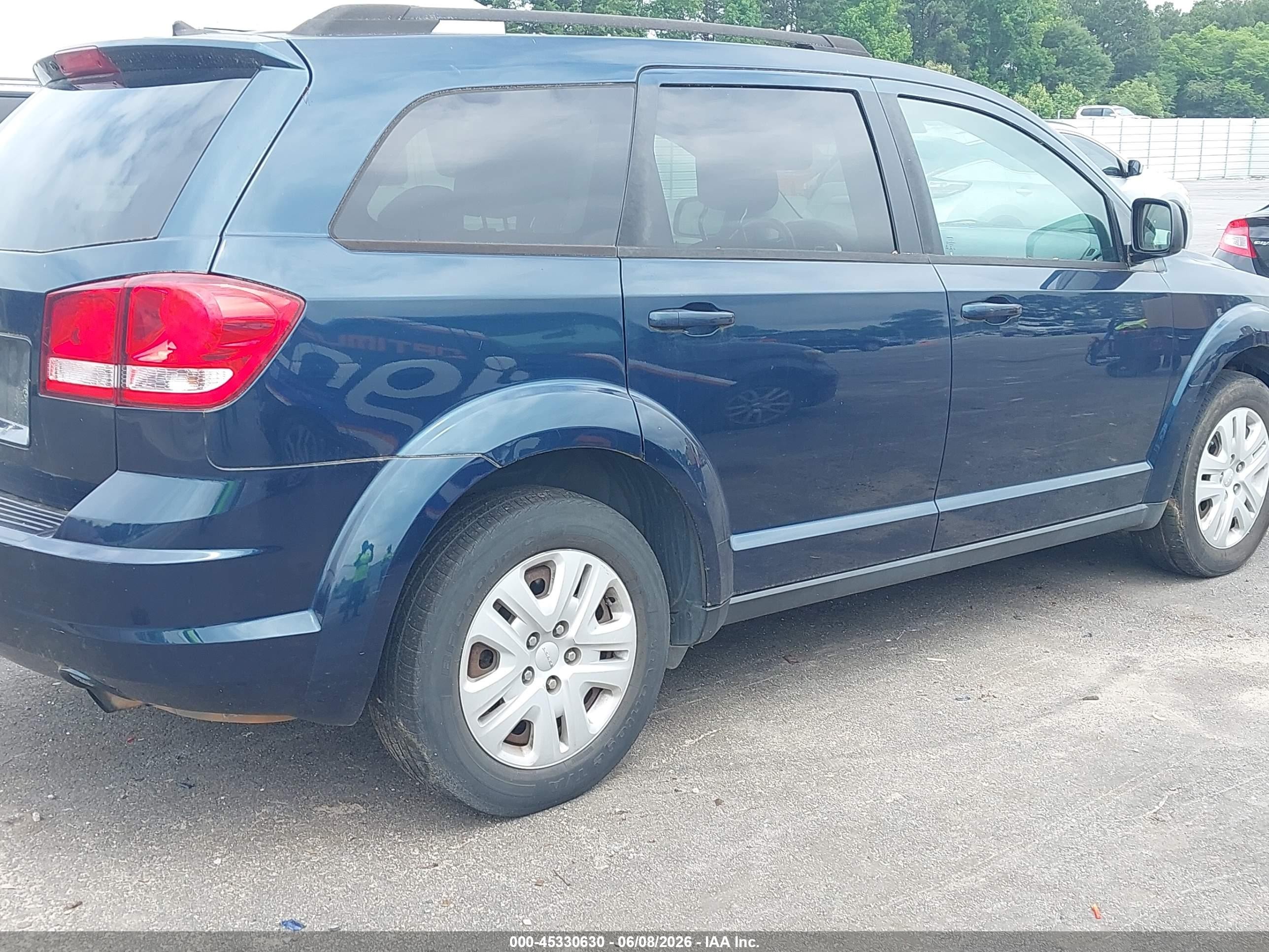 2014 Dodge Journey Se Синий vin: 3C4PDCAB3ET144026