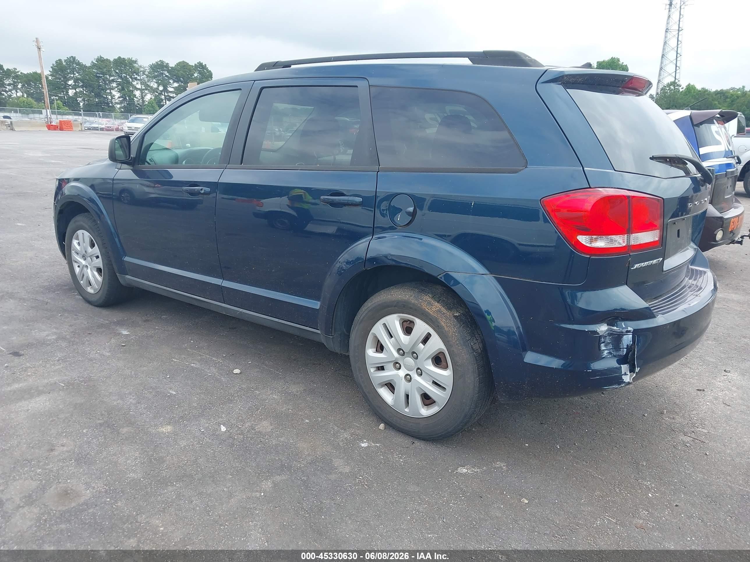 2014 Dodge Journey Se Синий vin: 3C4PDCAB3ET144026