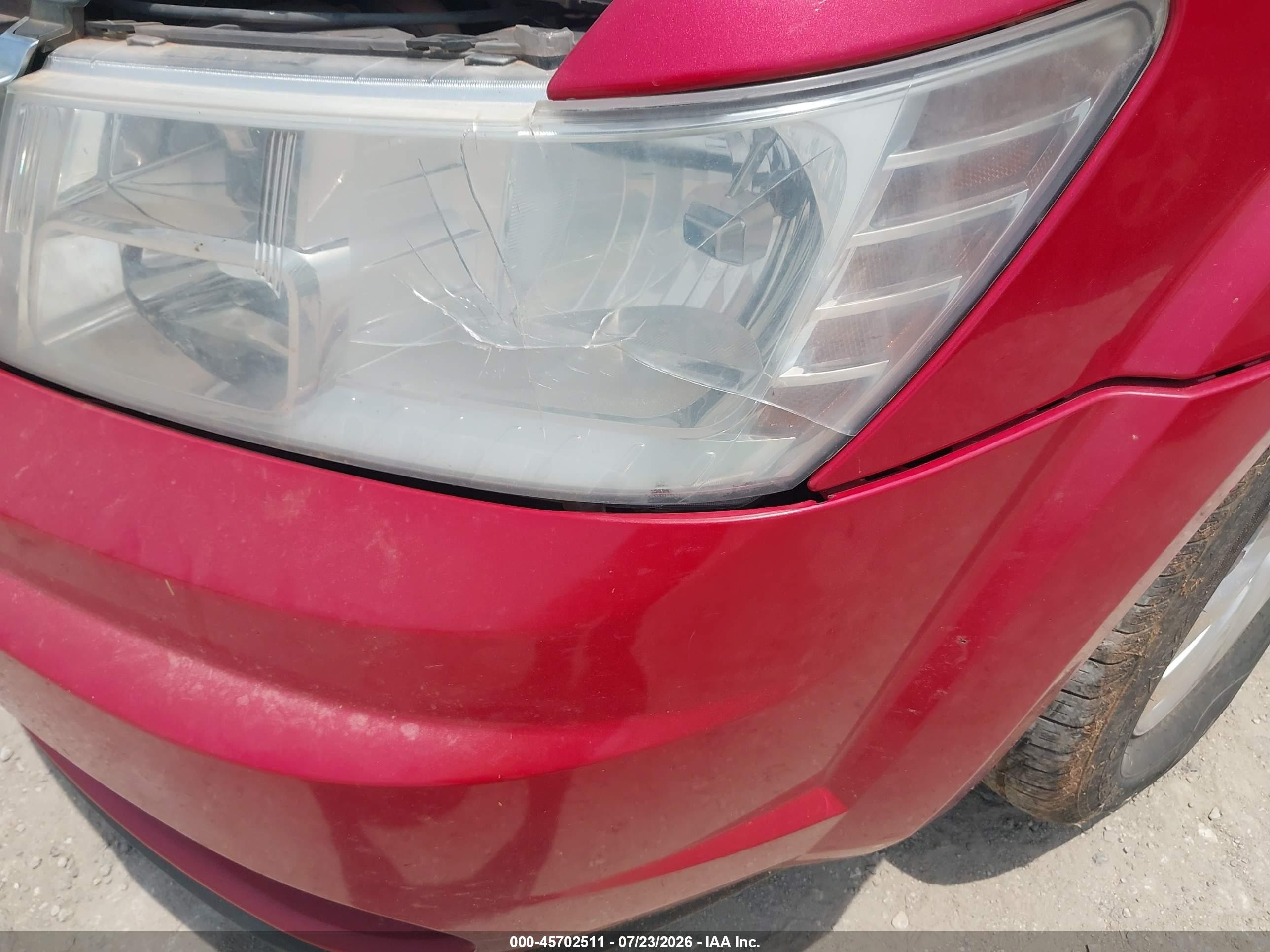 2014 Dodge Journey American Value Pkg Red vin: 3C4PDCAB3ET181450