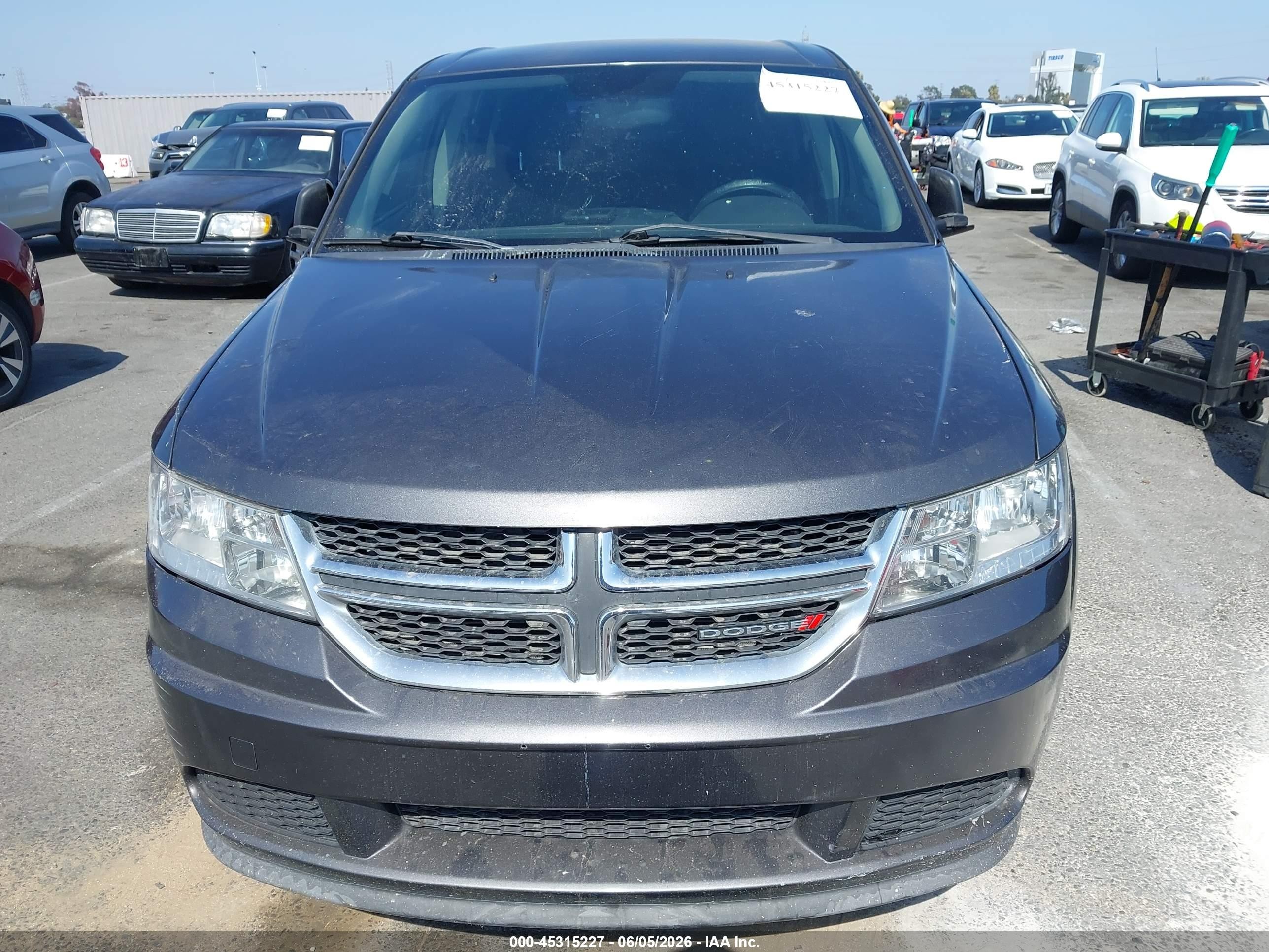 2014 Dodge Journey American Value Pkg Gray vin: 3C4PDCAB3ET192528