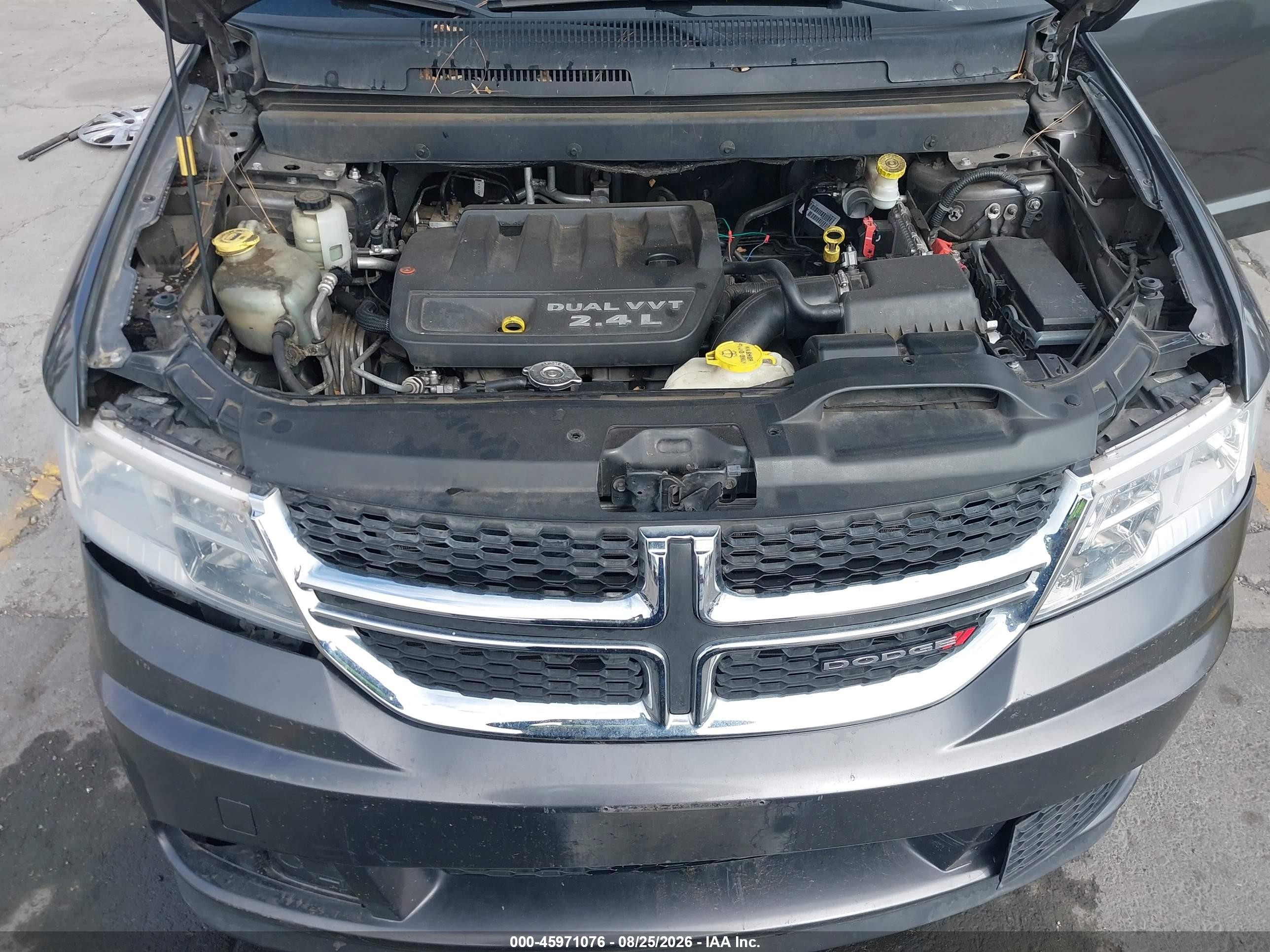 2014 Dodge Journey American Value Pkg Gray vin: 3C4PDCAB3ET202071