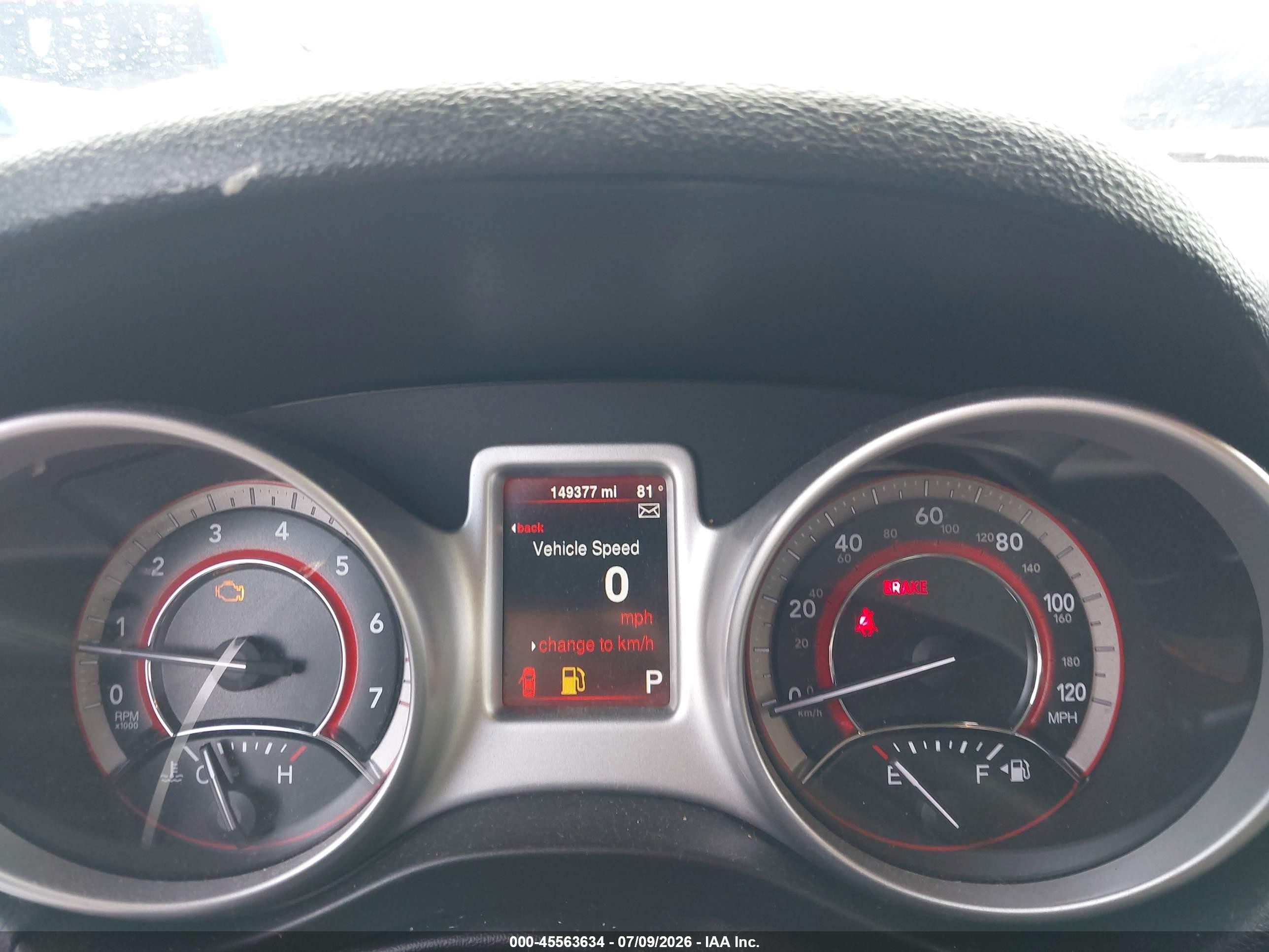 2014 Dodge Journey American Value Pkg Gray vin: 3C4PDCAB3ET257152