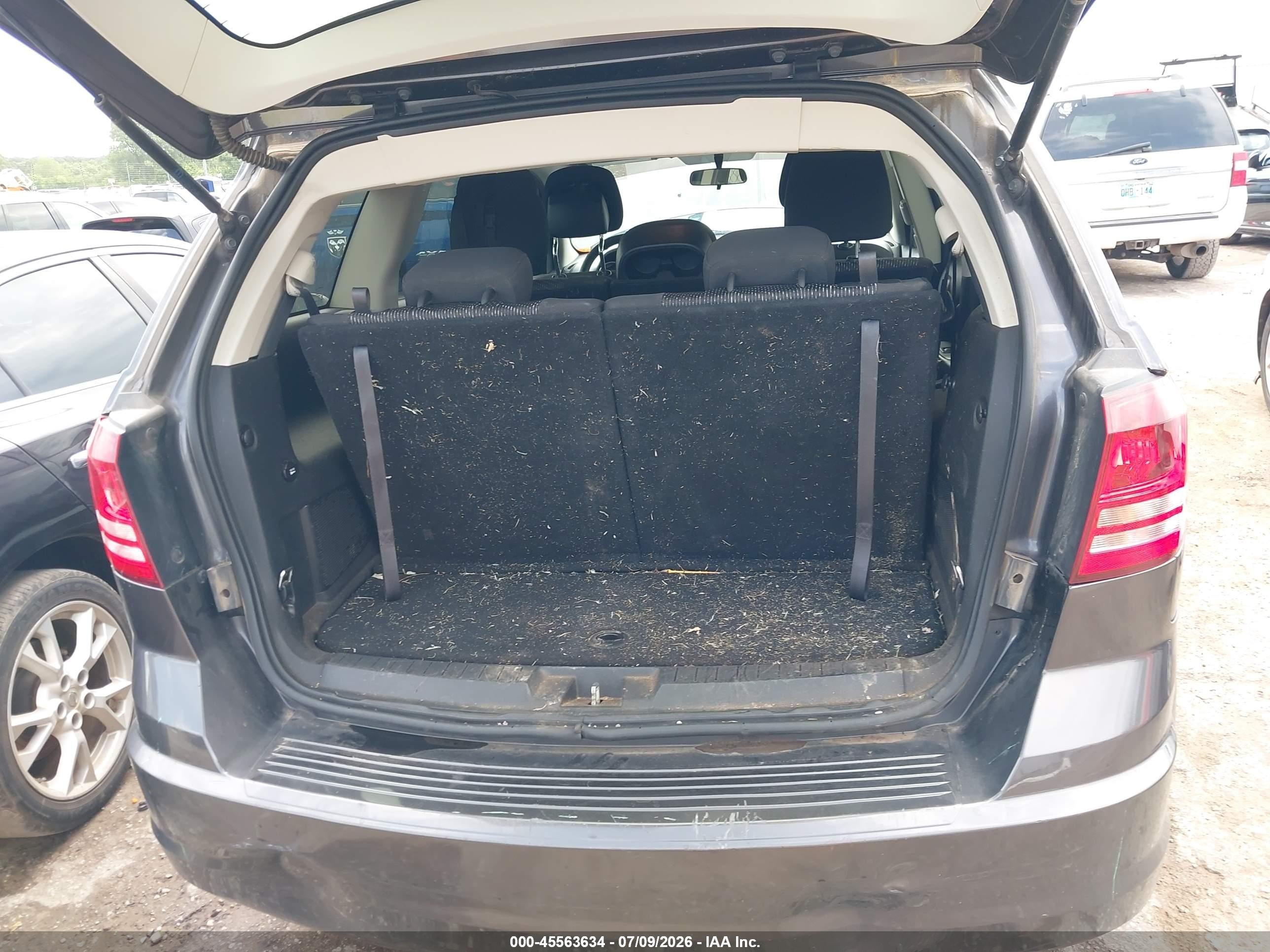 2014 Dodge Journey American Value Pkg Gray vin: 3C4PDCAB3ET257152