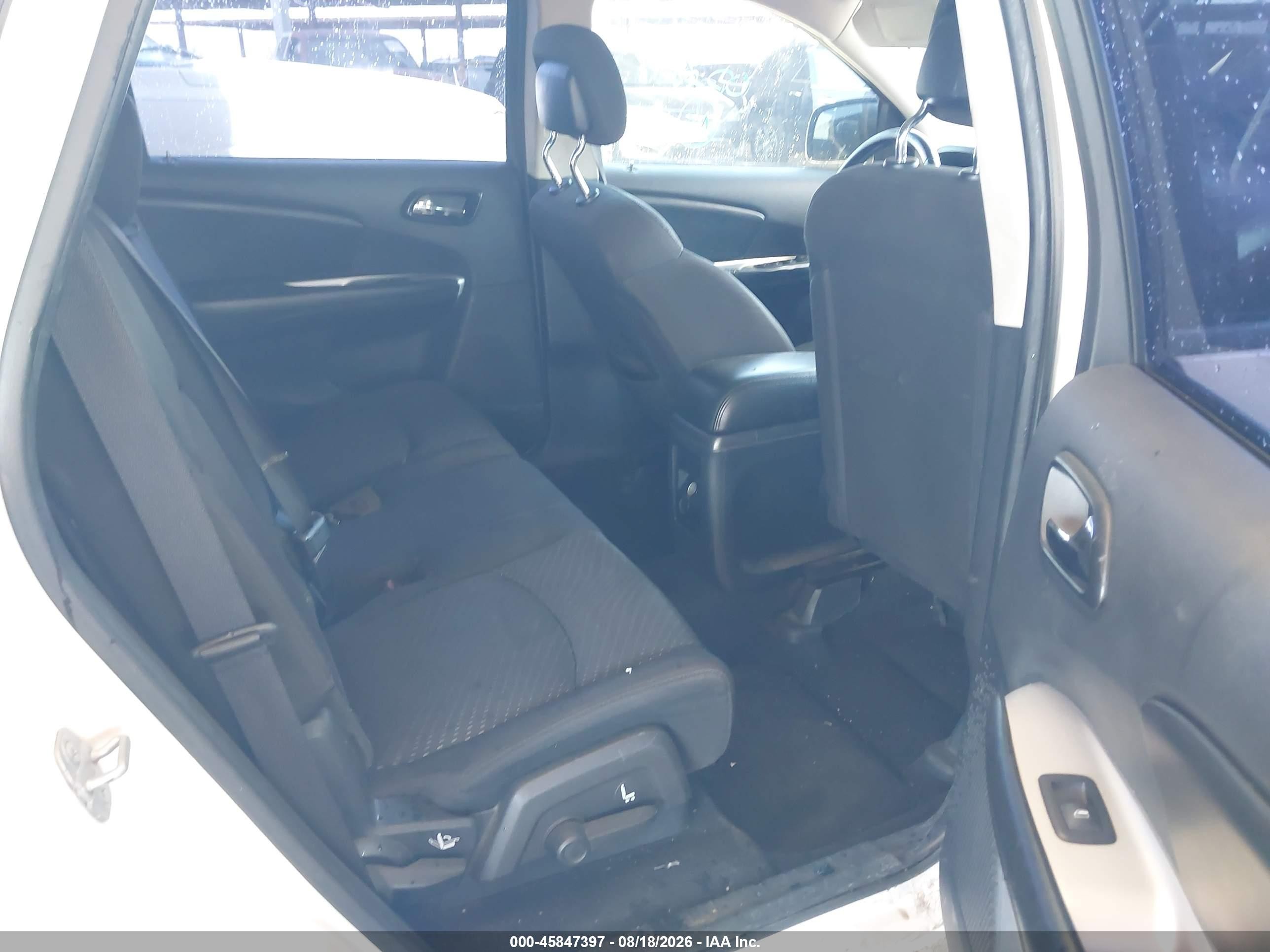 2014 Dodge Journey American Value Pkg White vin: 3C4PDCAB3ET259189