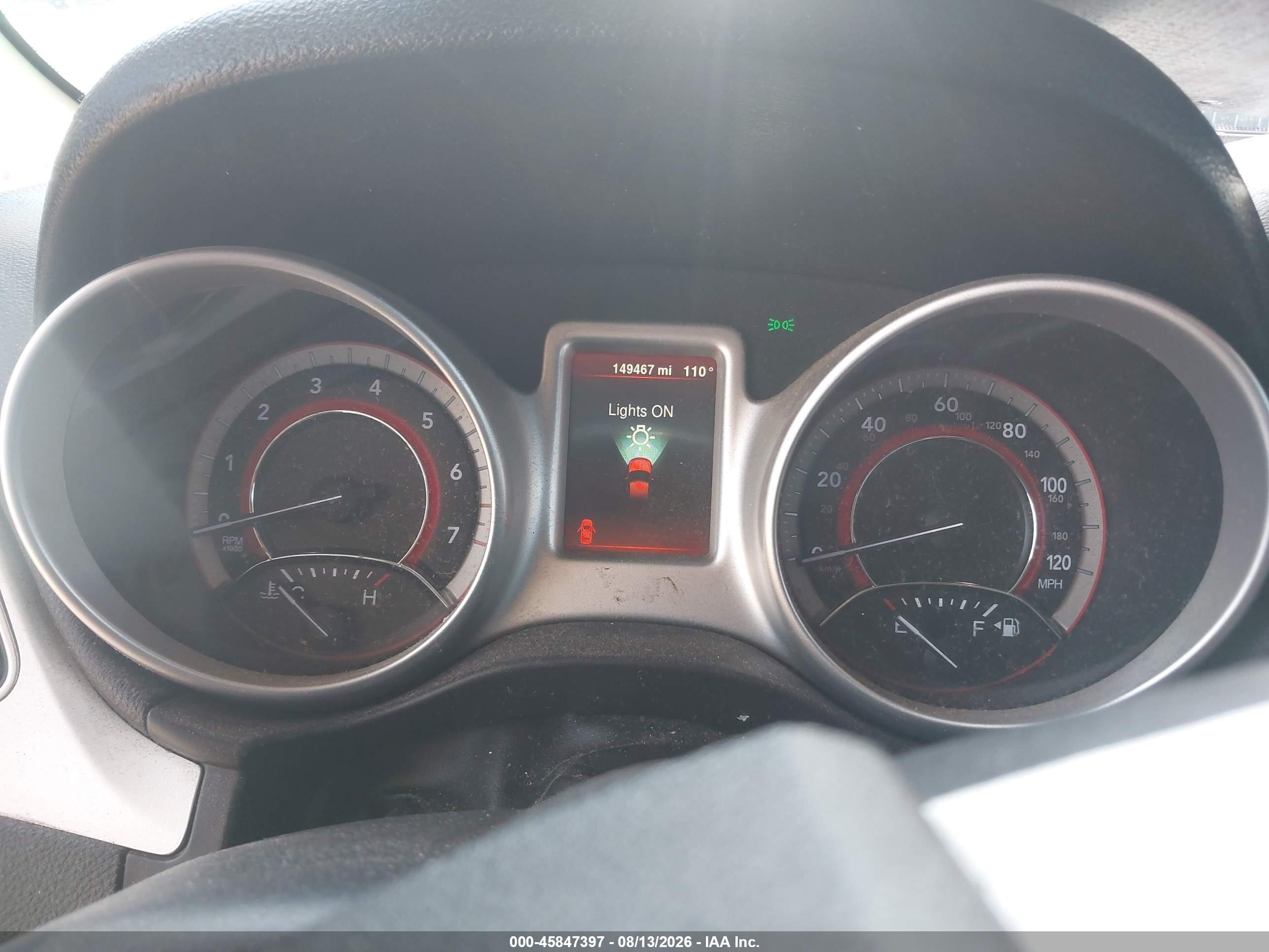 2014 Dodge Journey American Value Pkg White vin: 3C4PDCAB3ET259189