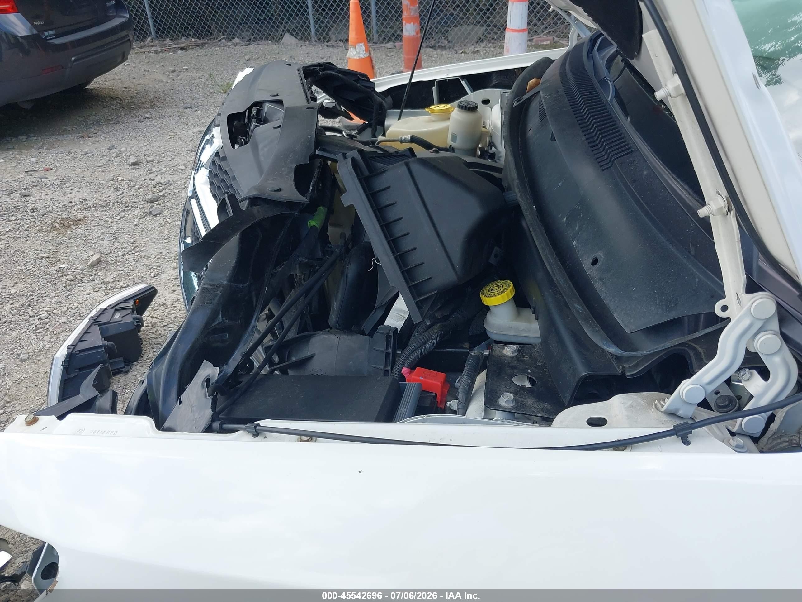 2014 Dodge Journey Se White vin: 3C4PDCAB3ET309783