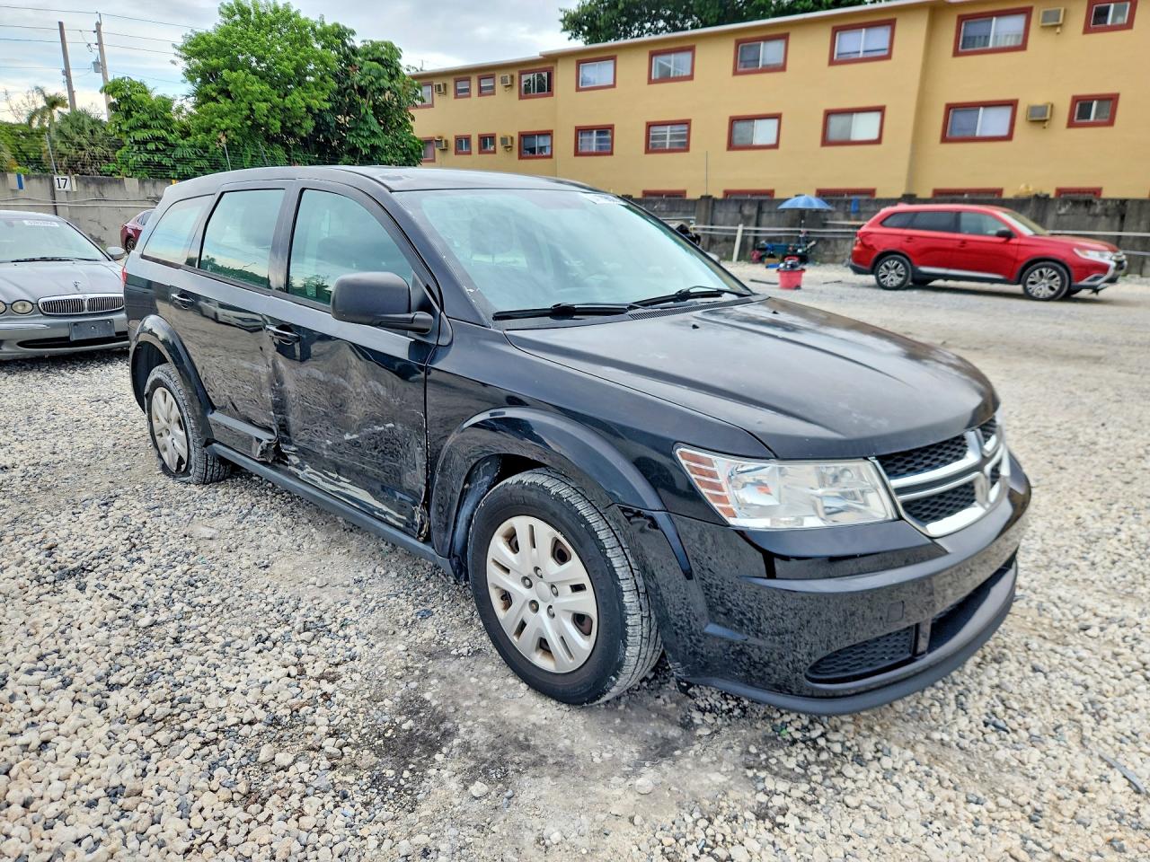 2015 Dodge Journey Se Black vin: 3C4PDCAB3FT511864